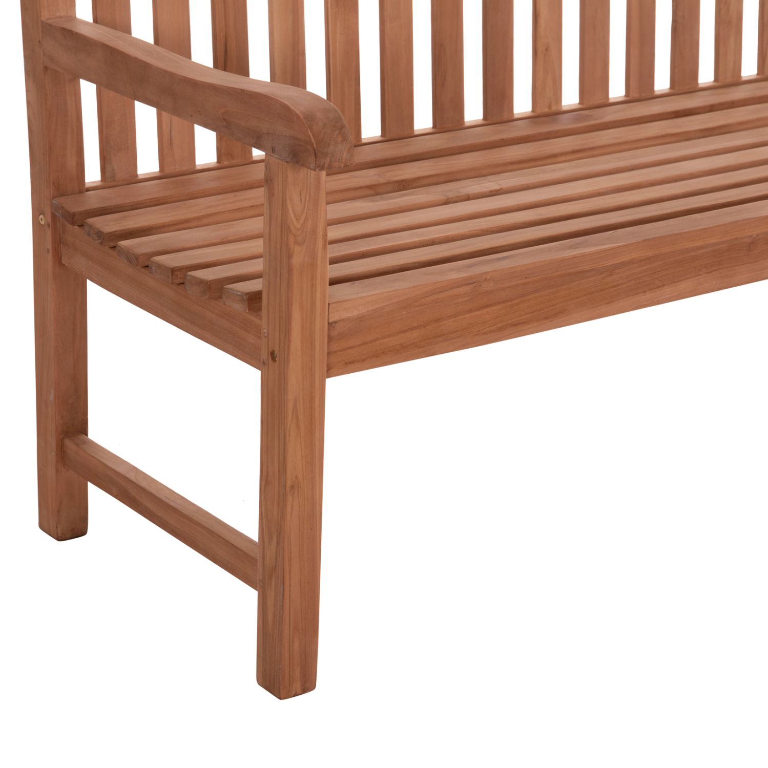 ΠΑΓΚΑΚΙ ΚΗΠΟΥ 3ΘΕΣΙΟ ELENA HM18125 ΞΥΛΟ TEAK--ΦΥΣΙΚΟ 150x61x95Υεκ. - Image 9