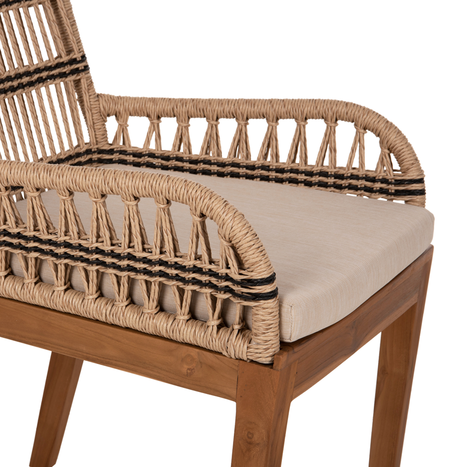 ΠΟΛΥΘΡΟΝΑ STARDOM HM9760.02 ΞΥΛΟ ΤΕΑΚ ΚΑΙ ΣΧΟΙΝΙ ΦΥΣΙΚΟ ΜΕ ΑΝΘΡΑΚΙ 57x65x83Yεκ. - Image 10