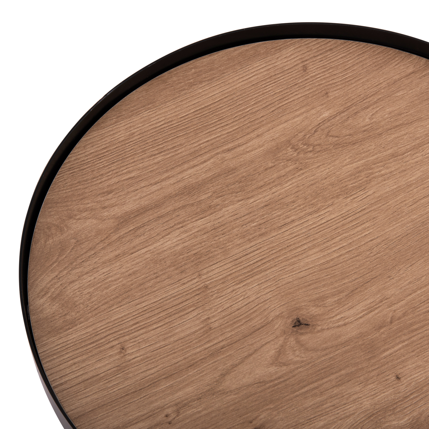 ΣΕΤ 2ΤΜΧ ΤΡΑΠΕΖΙΑ ΣΑΛΟΝΙΟΥ DUNCAN HM21081 MDF ΚΑΙ ΚΕΡΑΜΙΚΟ TOP Φ80εκ & Φ45εκ - Image 5