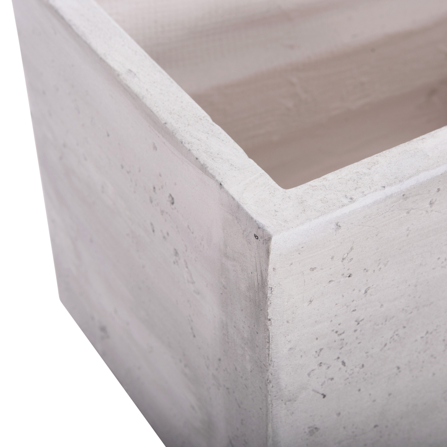 ΣΕΤ 3ΤΜΧ ΓΛΑΣΤΡΕΣ ΟΡΘΟΓΩΝΙΕΣ GARDENER HM4723 FIBERCLAY ΓΚΡΙ CEMENT 81x30x30Υεκ. - Image 7