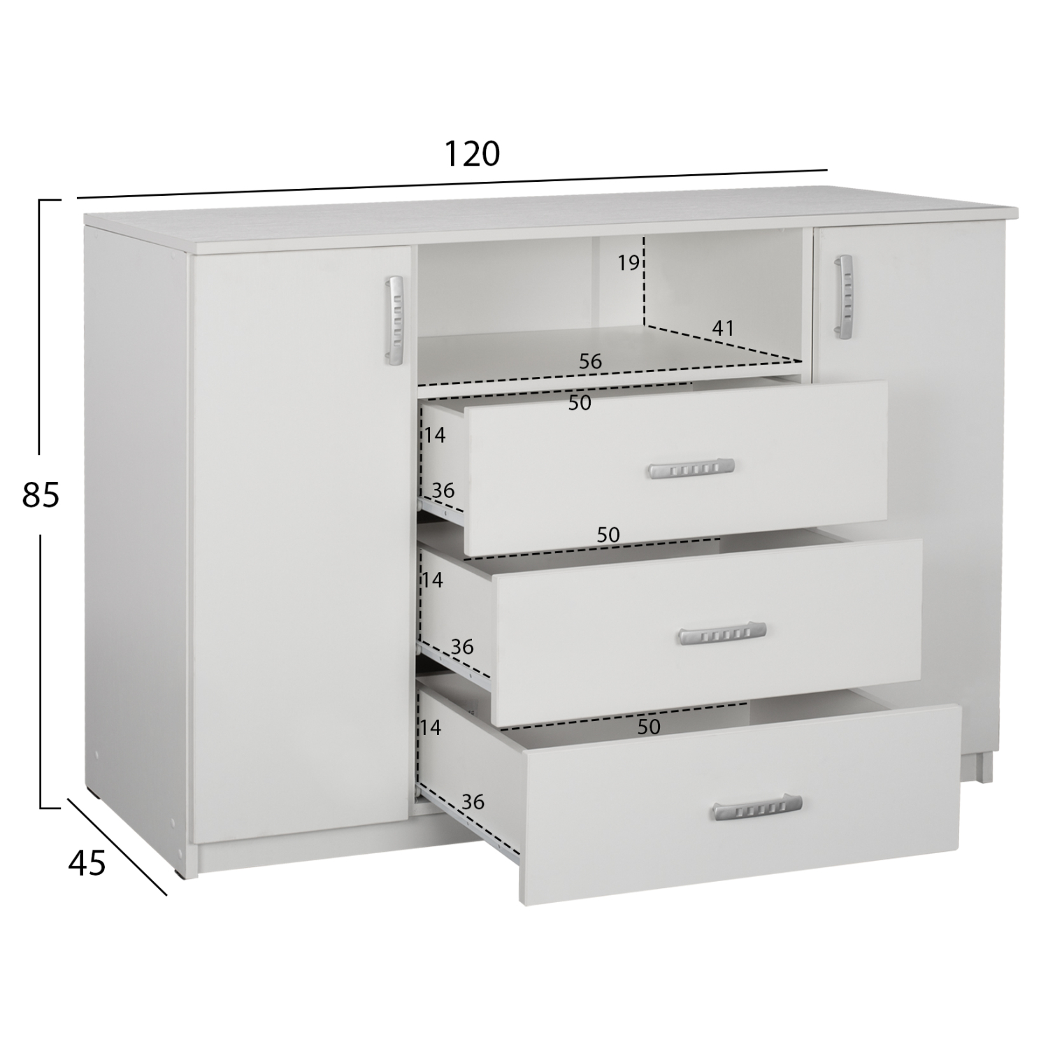 ΣΕΤ ΚΡΕΒΑΤΟΚΑΜΑΡΑΣ 5ΤΜΧ ADLER HM11758.03 ΜΕΛΑΜΙΝΗ ΛΕΥΚΗ-ΓΙΑ ΣΤΡΩΜΑ 160x200εκ - Image 4