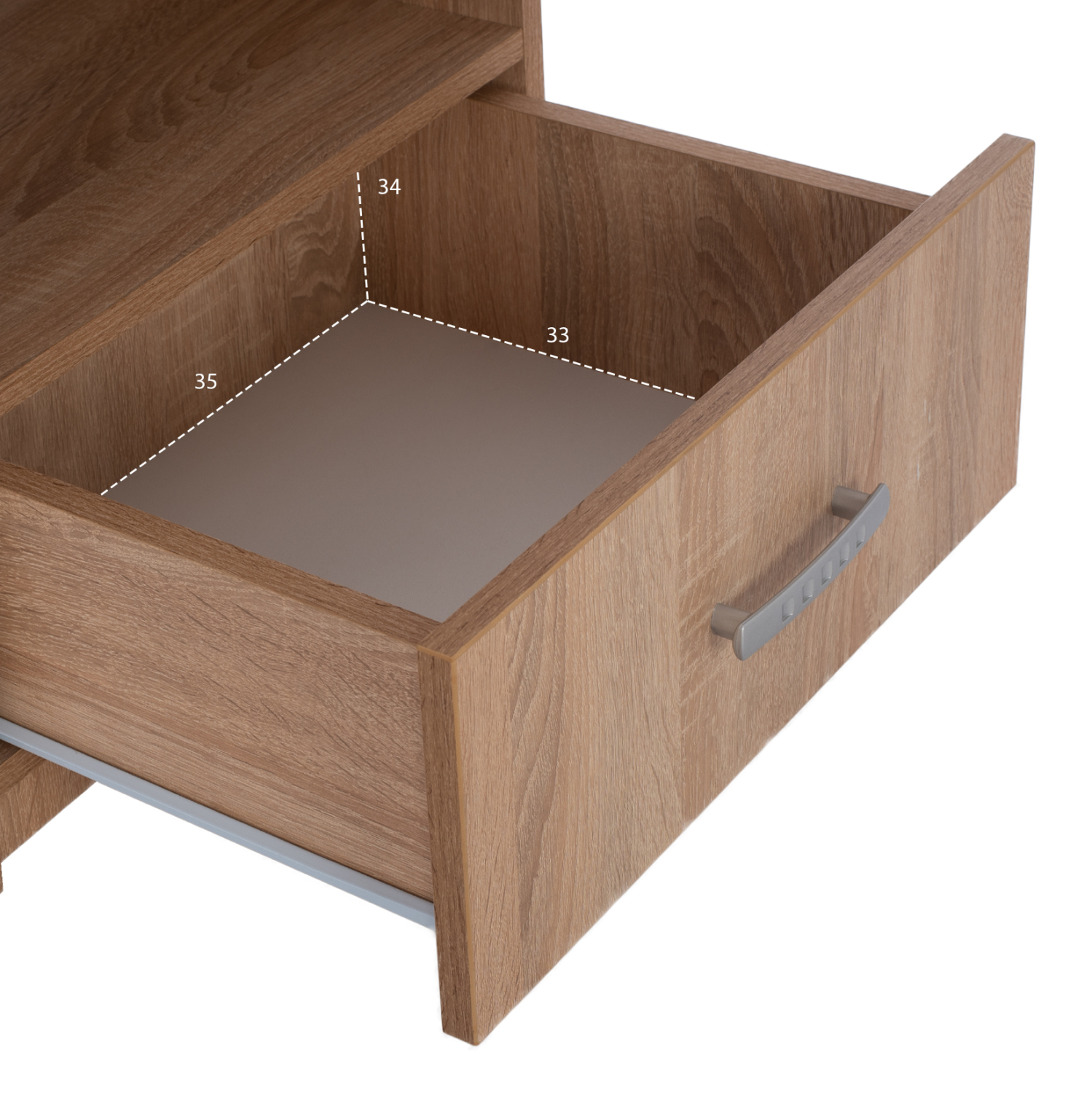 ΣΕΤ ΚΡΕΒΑΤΟΚΑΜΑΡΑΣ 6ΤΜΧ ADLER HM11759 ΜΕΛΑΜΙΝΗ SONAMA OAK-ΓΙΑ ΣΤΡΩΜΑ 160x200εκ - Image 5
