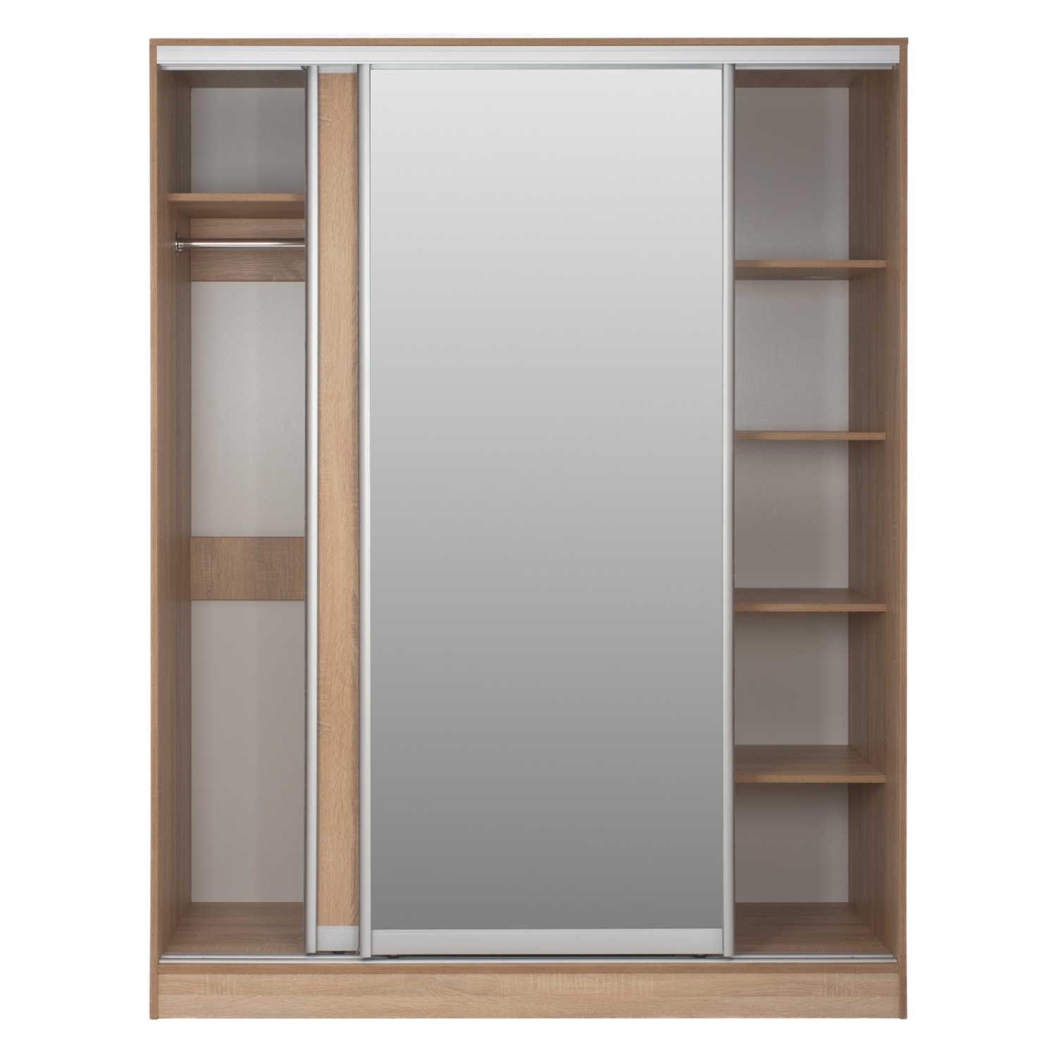 ΣΕΤ ΚΡΕΒΑΤΟΚΑΜΑΡΑΣ 6ΤΜΧ ADLER HM11759 ΜΕΛΑΜΙΝΗ SONAMA OAK-ΓΙΑ ΣΤΡΩΜΑ 160x200εκ - Image 9