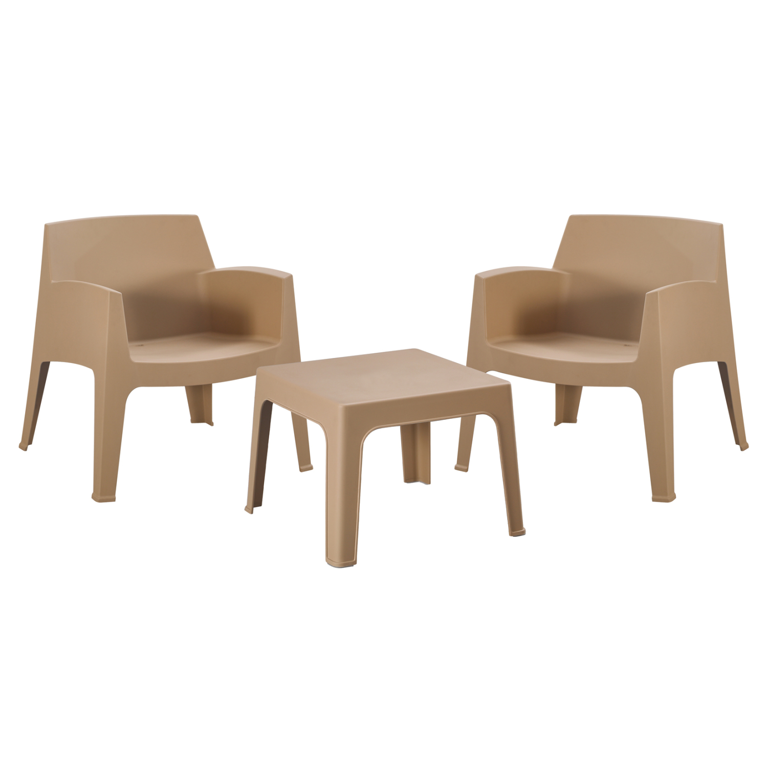 ΣΕΤ LOUNGE 3ΤΜΧ SLEEK HM21274.03 ΚΑΠΟΥΤΣΙΝΟ ΠΟΛΥΠΡΟΠΥΛΕΝΙΟ
