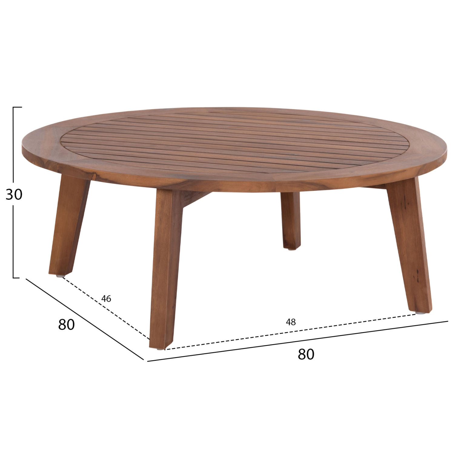 ΣΕΤ ΣΑΛΟΝΙ ΕΞΩΤ.ΧΩΡΟΥ 4TMX HARRA HM6236 ΞΥΛΟ ΑΚΑΚΙΑΣ ΦΥΣΙΚΟ--ΜΑΞΙΛΑΡΙΑ ΓΚΡΙ - Image 4