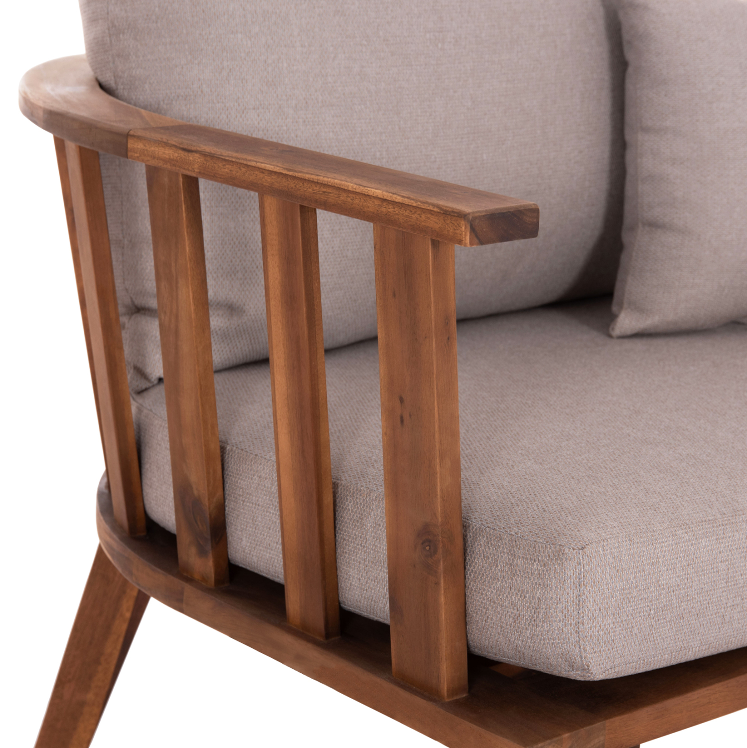 ΣΕΤ ΣΑΛΟΝΙ ΕΞΩΤ.ΧΩΡΟΥ 4TMX HARRA HM6236 ΞΥΛΟ ΑΚΑΚΙΑΣ ΦΥΣΙΚΟ--ΜΑΞΙΛΑΡΙΑ ΓΚΡΙ - Image 8