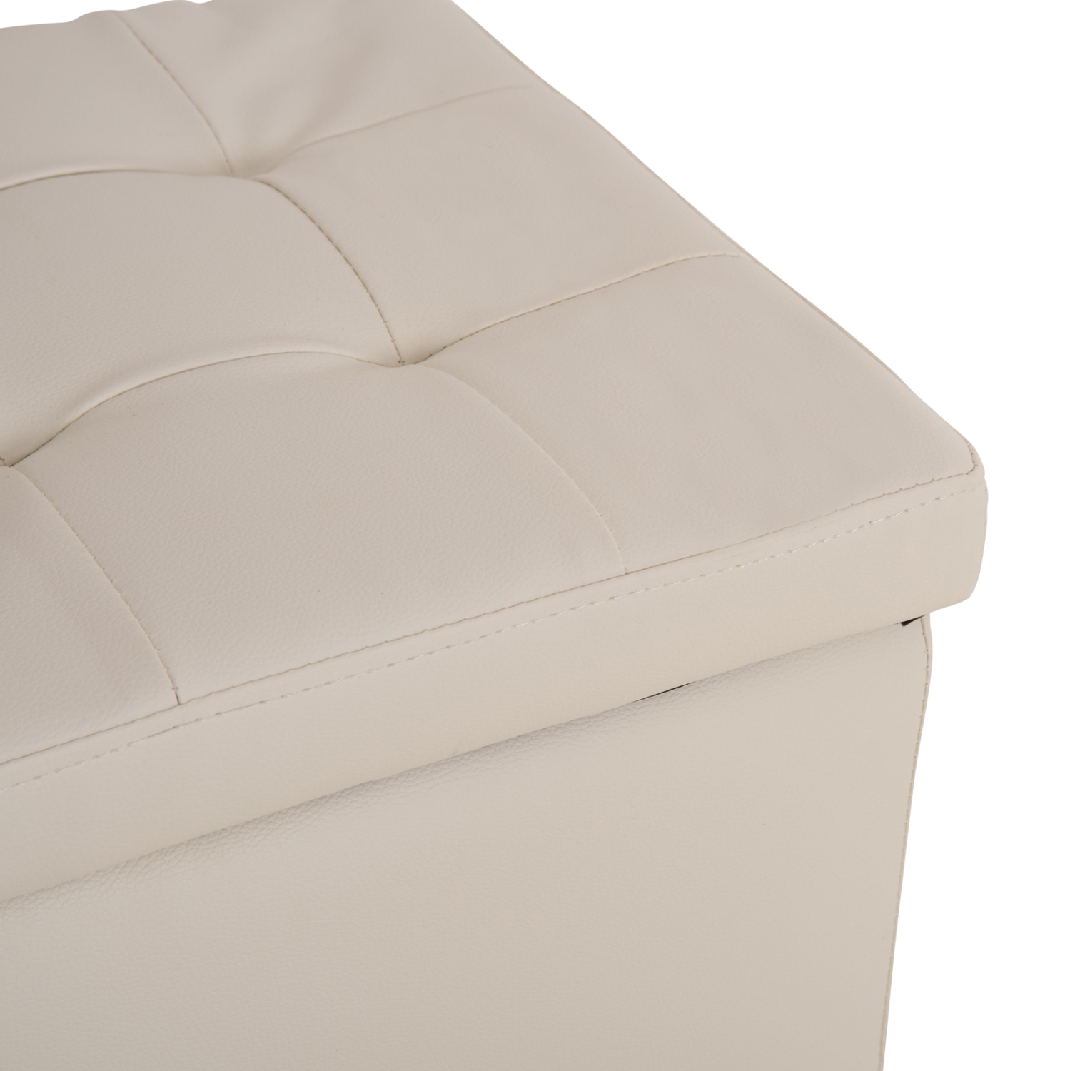 ΣΚΑΜΠΟ PRO CUBE HM224.02 PU ΜΕ ΑΠΟΘΗΚΕΥΤΙΚΟ ΧΩΡΟ- ΛΕΥΚΟ 38x38x36,5Υεκ. - Image 9
