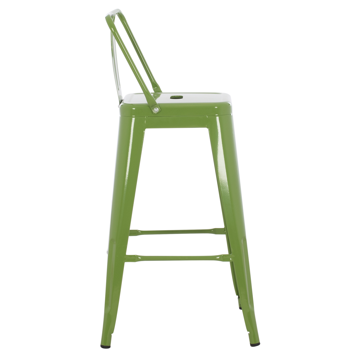 ΣΚΑΜΠΟ ΜΠΑΡ ΜΕΣΑΙΟΥ ΥΨΟΥΣ ΜΕΤΑΛΛΙΚΟ MELITA-PRO HM8574.53 LIGHT OLIVE GREEN 43x43x88Υεκ. - Image 4