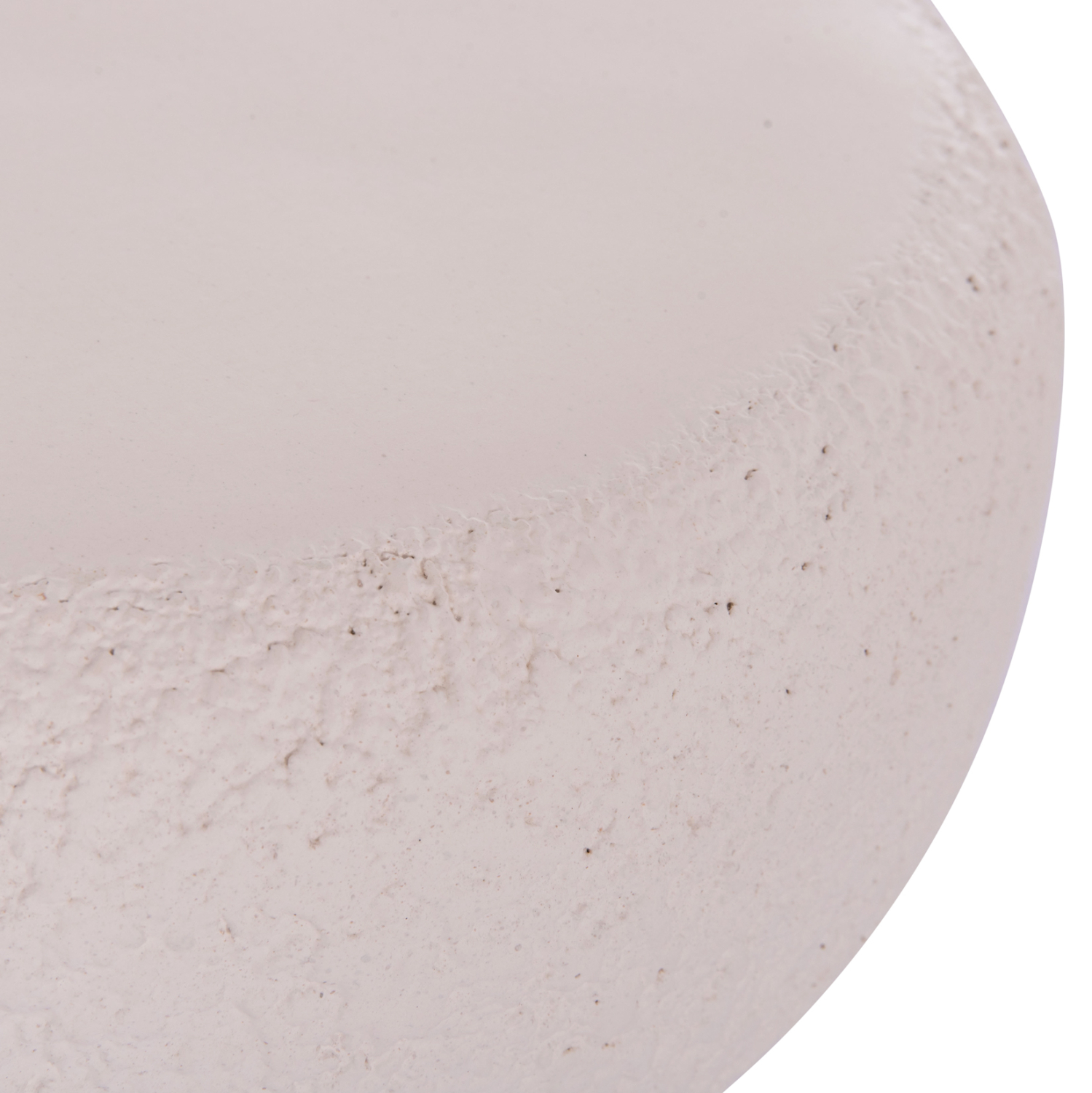 ΣΚΑΜΠΟ ΣΤΡΟΓΓΥΛΟ INTERON HM18171.02 FIBER CEMENT ΣΕ ΛΕΥΚΟ--Φ34x39Υεκ. - Image 6