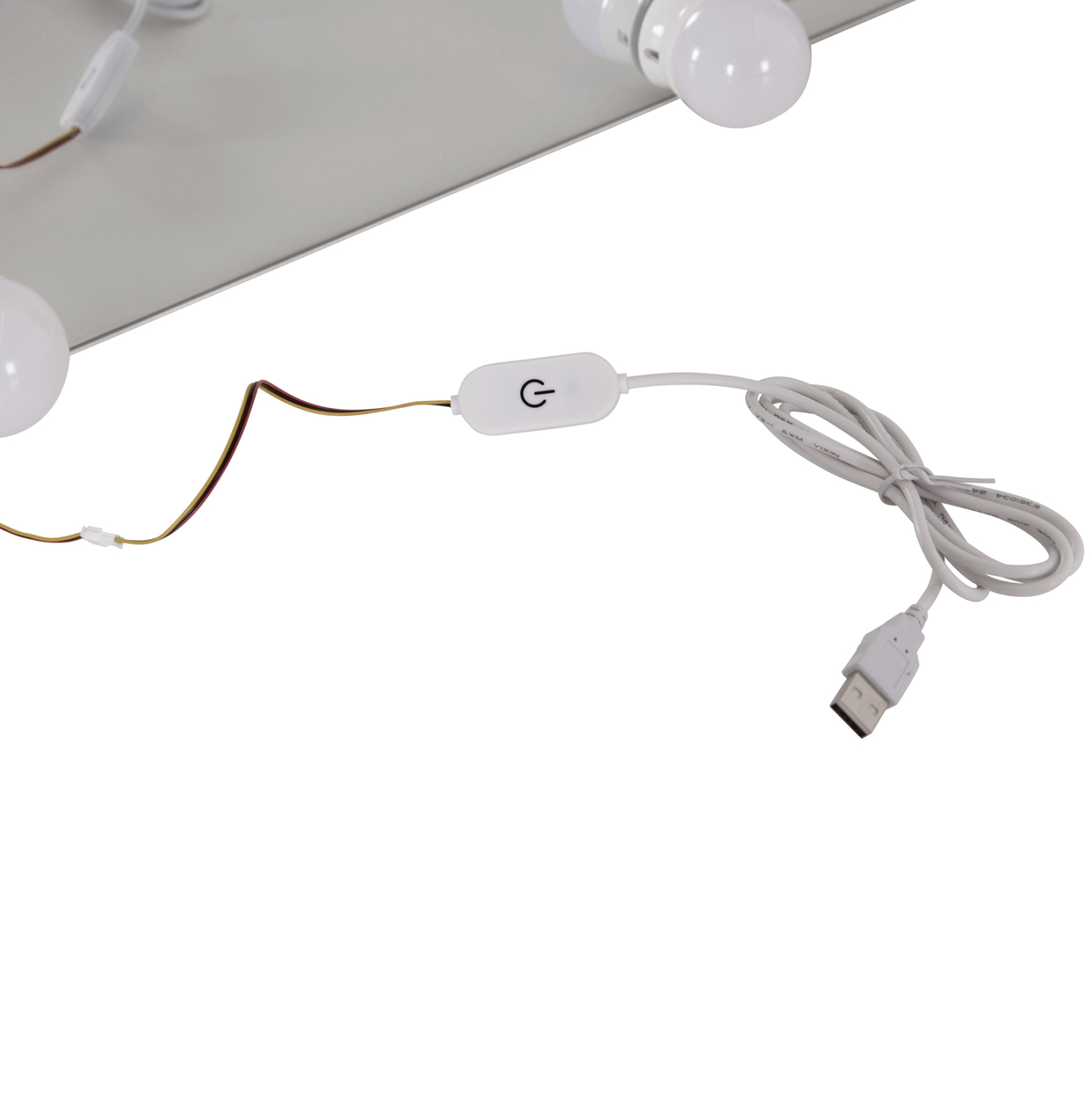 ΤΟΥΑΛΕΤΑ ΜΕ ΦΩΤΙΣΜΟ LED-ΡΑΦΙΑ-ΣΥΡΤΑΡΙΑ LAURYN HM2502.03 ΛΕΥΚΟ 108x40x140Υεκ - Image 7