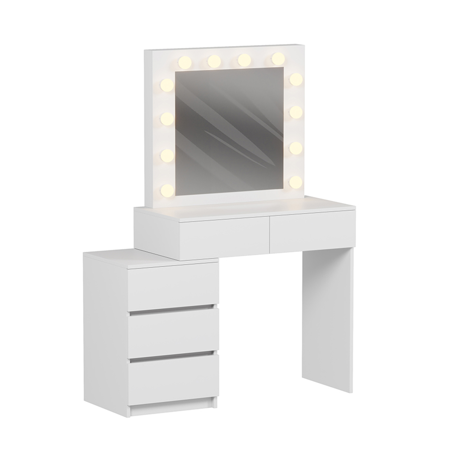 ΤΟΥΑΛΕΤΑ ΜΕ ΦΩΤΙΣΜΟ LED & ΣΥΡΤΑΡΙΑ BEYON HM2500.03 ΜΕΛΑΜΙΝΗ ΣΕ ΛΕΥΚΟ 80x40x140Υεκ. - Image 4