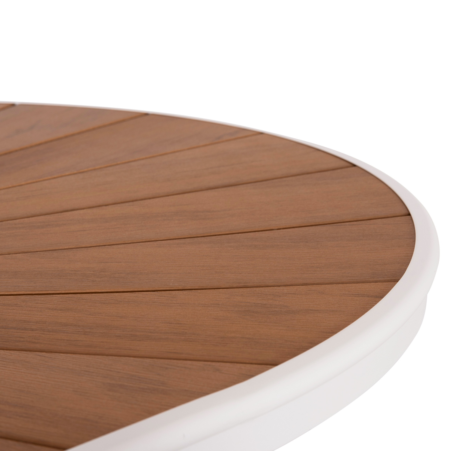 ΤΡΑΠΕΖΙ ΕΞΩΤ.ΧΩΡΟΥ TELAMO HM6288.02 ΑΛΟΥΜΙΝΙΟ ΛΕΥΚΟ & POLYWOOD 160X90Χ73.5Υεκ. - Image 6