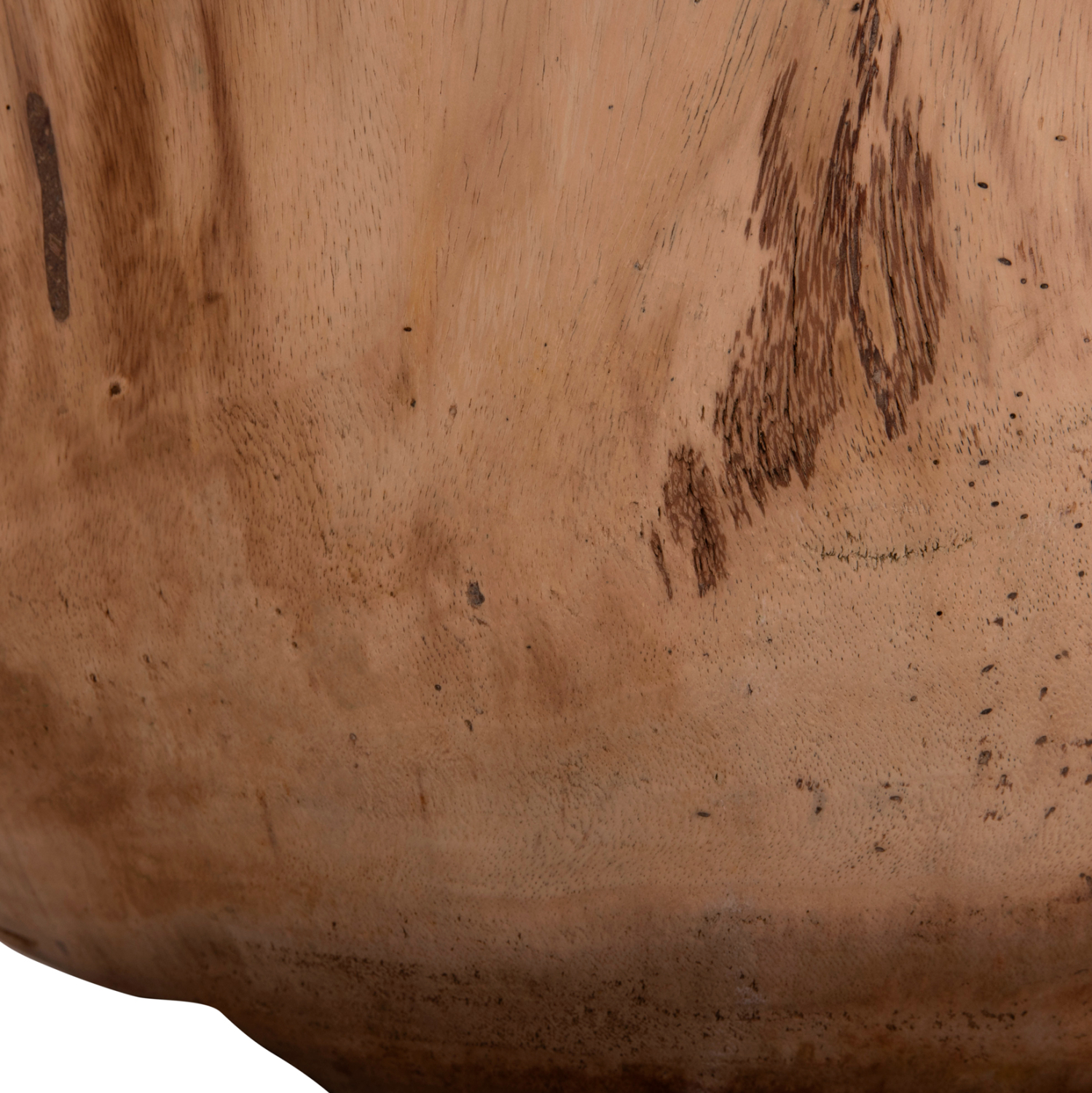 ΤΡΑΠΕΖΙ ΣΑΛΟΝΙΟΥ ΣΤΡΟΓΓΥΛΟ POMPU HM9794.11 ΜΑΣΙΦ ΞΥΛΟ SUAR ΣΕ ΦΥΣΙΚΟ Φ60x35Υεκ. - Image 6