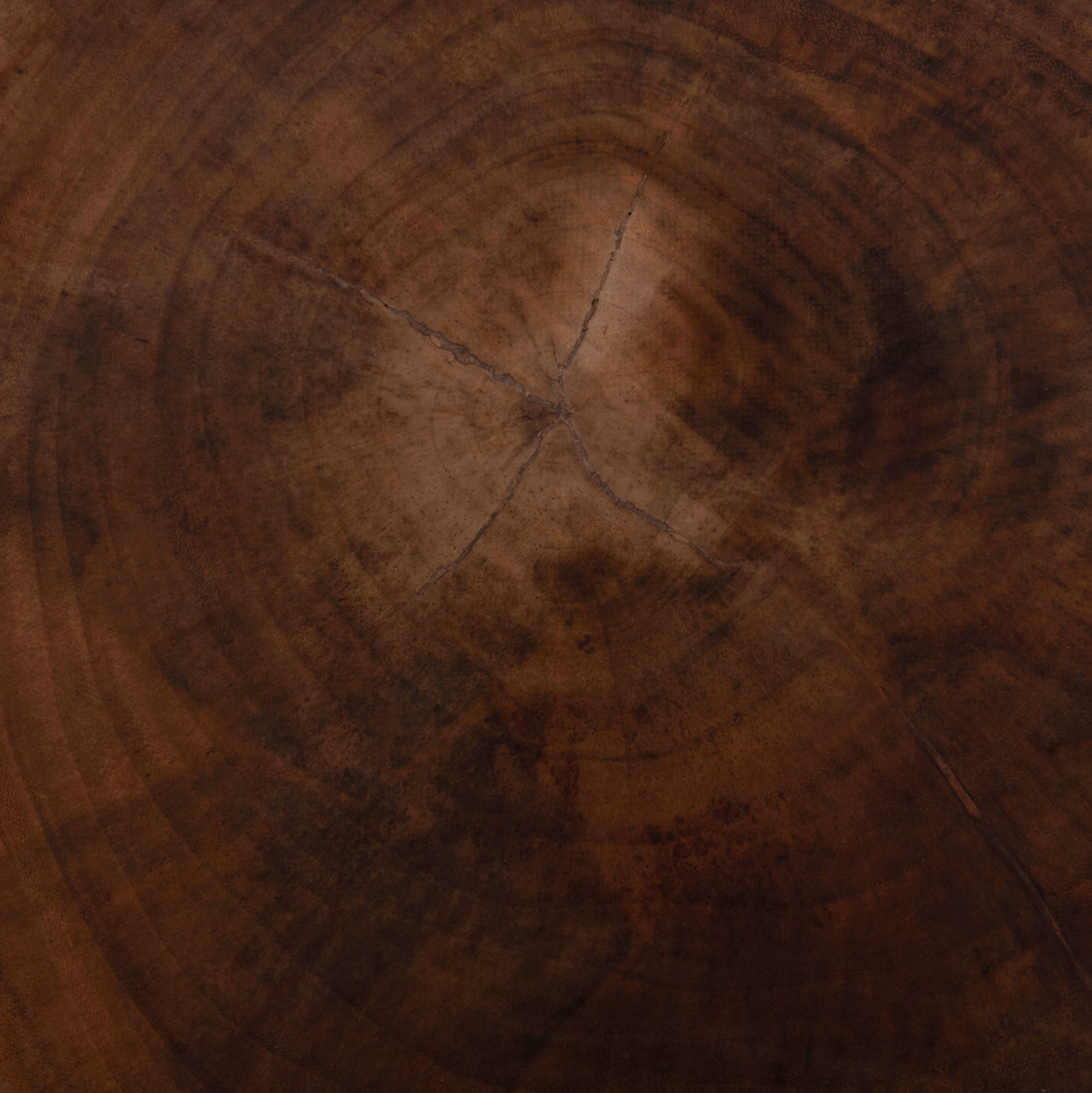 ΤΡΑΠΕΖΙ ΣΑΛΟΝΙΟΥ ΣΤΡΟΓΓΥΛΟ POMPU HM9794.11 ΜΑΣΙΦ ΞΥΛΟ SUAR ΣΕ ΦΥΣΙΚΟ Φ60x35Υεκ. - Image 7