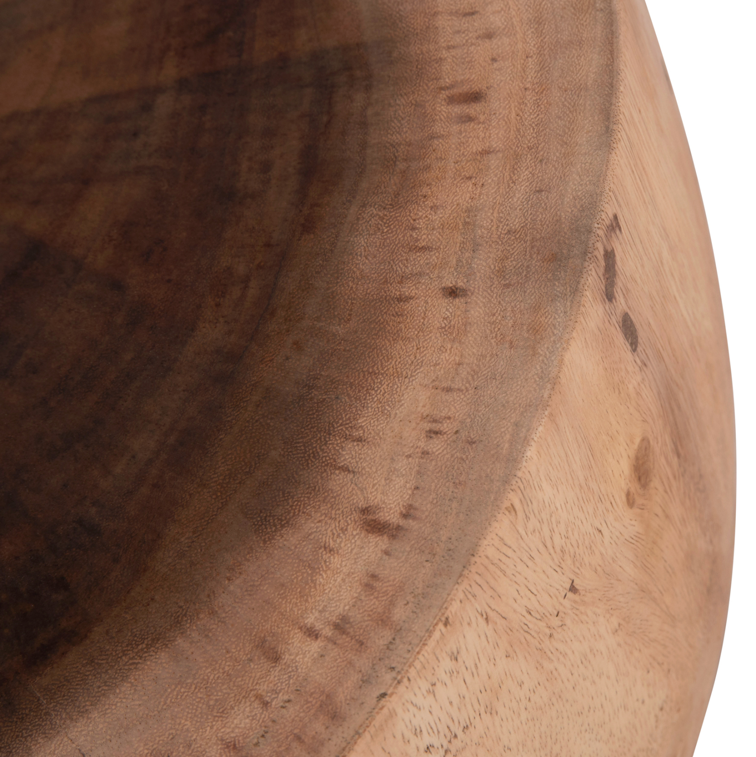 ΤΡΑΠΕΖΙ ΣΑΛΟΝΙΟΥ ΣΤΡΟΓΓΥΛΟ POMPU HM9794.11 ΜΑΣΙΦ ΞΥΛΟ SUAR ΣΕ ΦΥΣΙΚΟ Φ60x35Υεκ. - Image 9