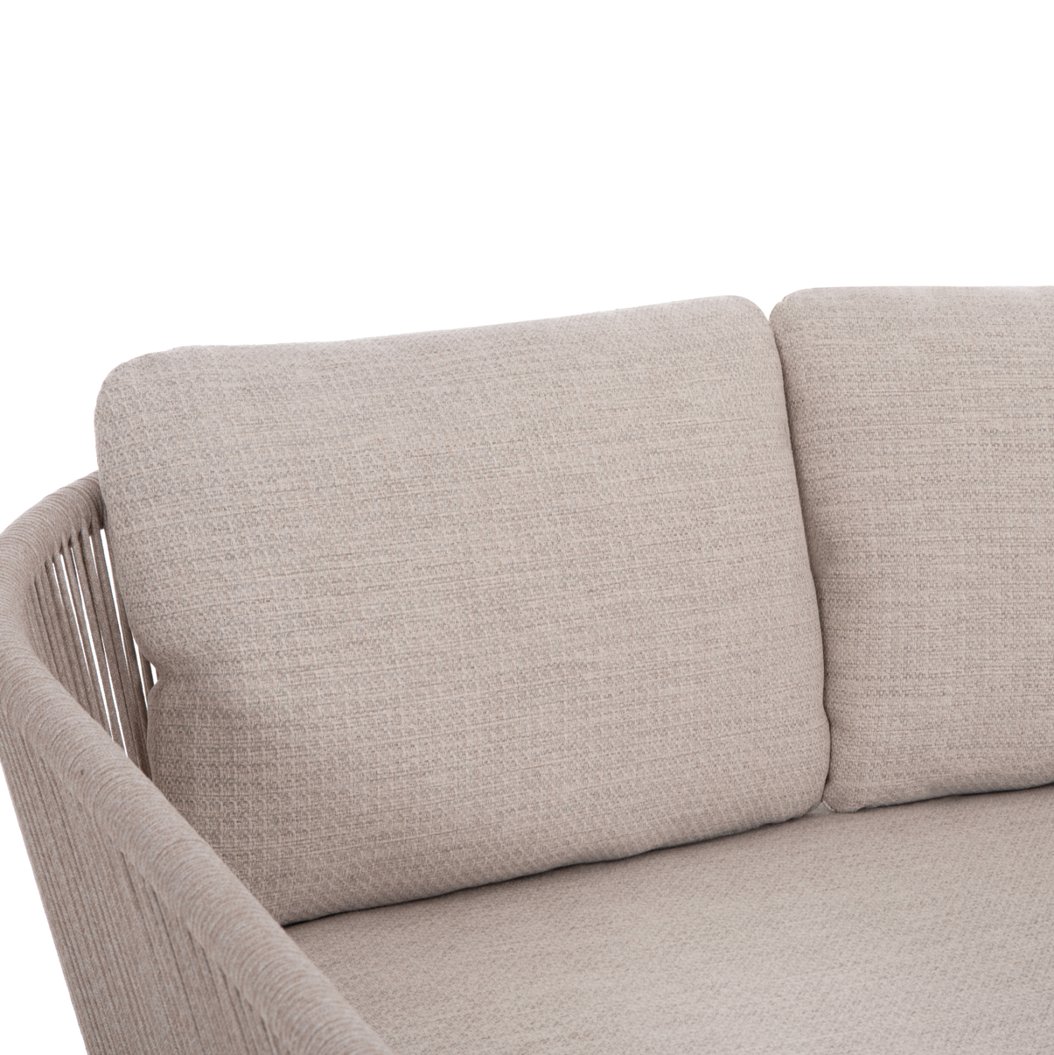 DAYBED ΣΕΙΡΑ XANTION HM6474.02 ΛΕΥΚΟ ΑΛΟΥΜΙΝΙΟ--ΣΧΟΙΝΙ--OLEFIN 157x147x88Υεκ - Image 7