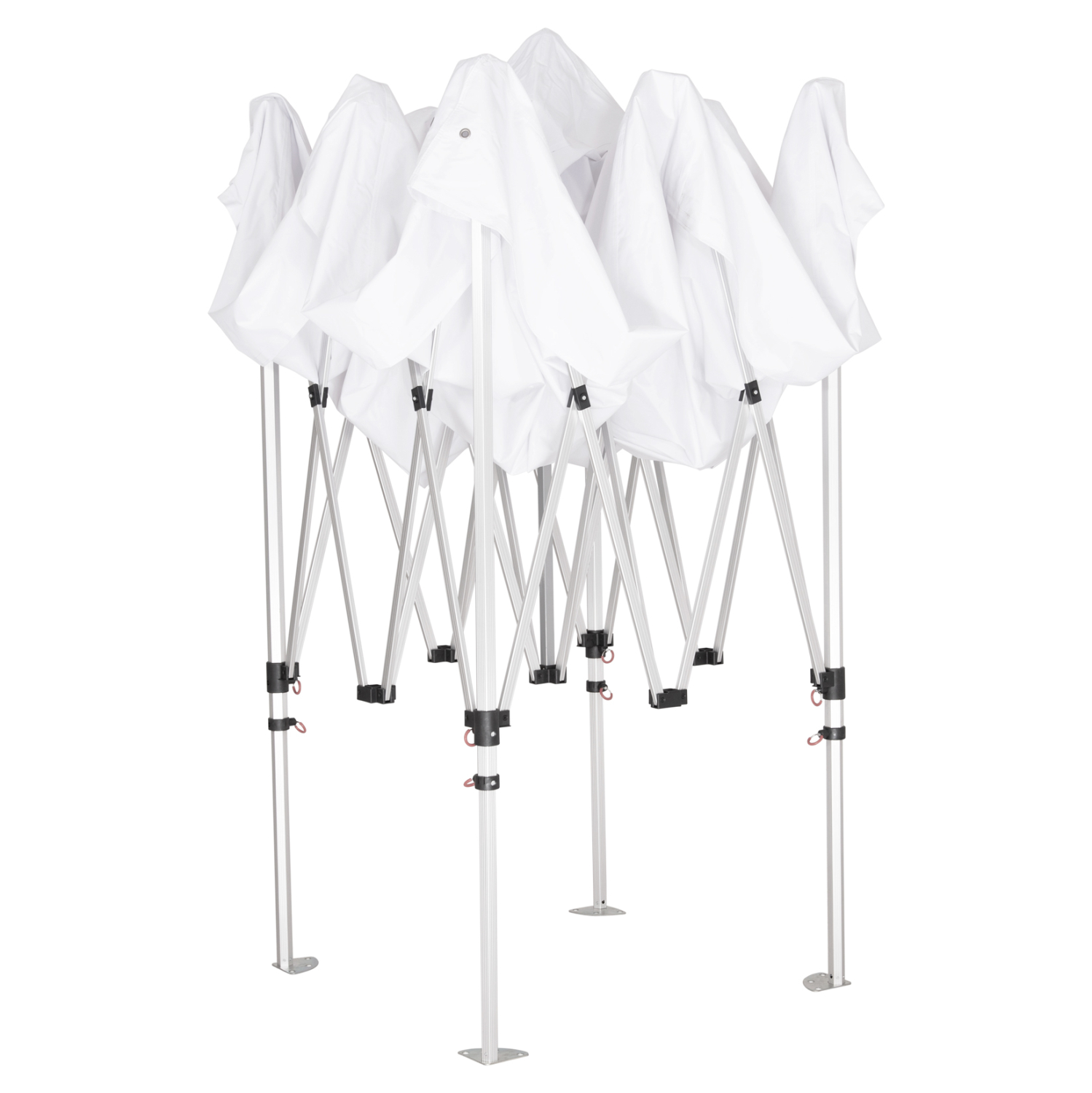 GAZEBO ΕΠΑΓΓΕΛΜΑΤΙΚΟ ΒΑΡΕΩΣ ΤΥΠΟΥ CRESSEN HM6305 ΠΤΥΣΣΟΜΕΝΟ ΑΛΟΥΜΙΝΙΟΥ 3x3x3,4Y - Image 7