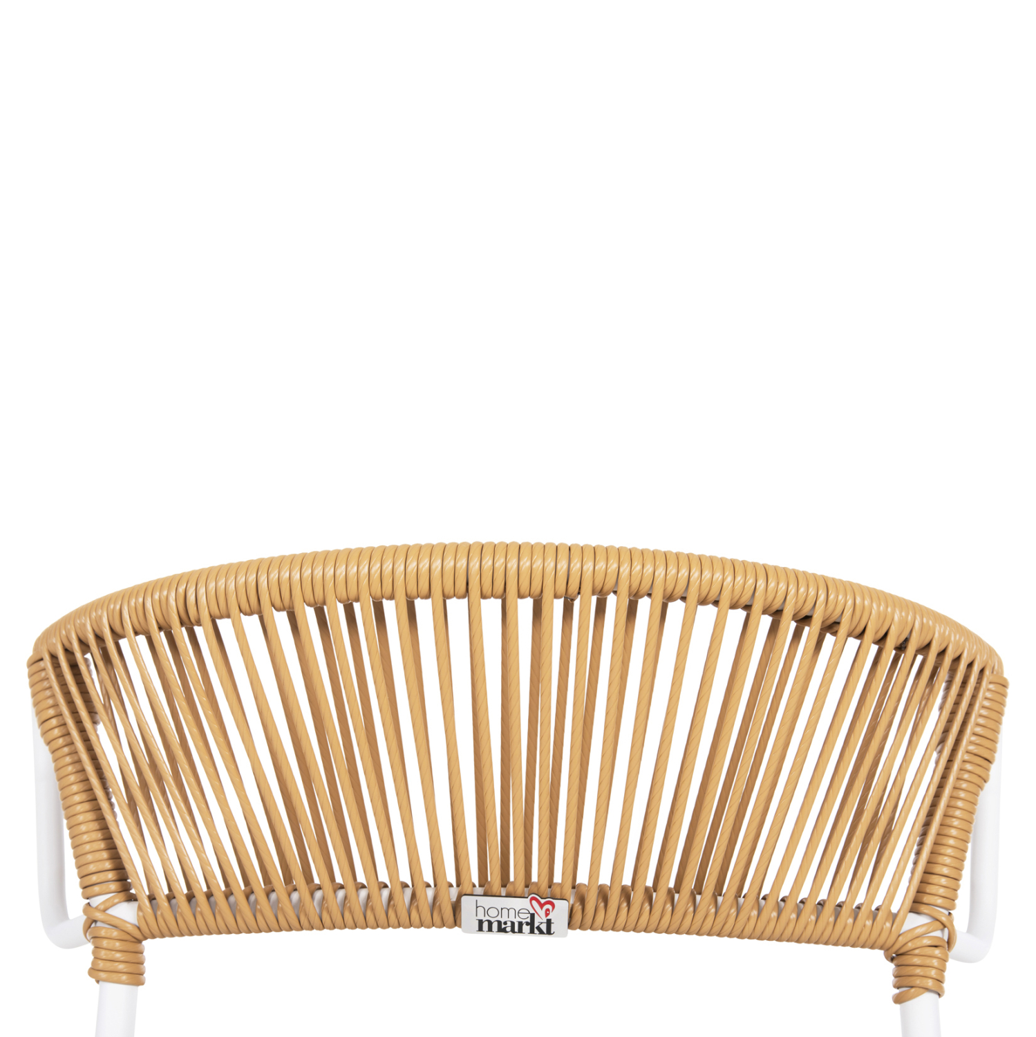 ΚΑΡΕΚΛΑ SUKI HM6053.01 ΜΕΤΑΛΛO ΛΕΥΚΟ KAI ΣΥΝΘ. RATTAN ΣΕ ΦΥΣΙΚΟ 54x62x80Υεκ - Image 9