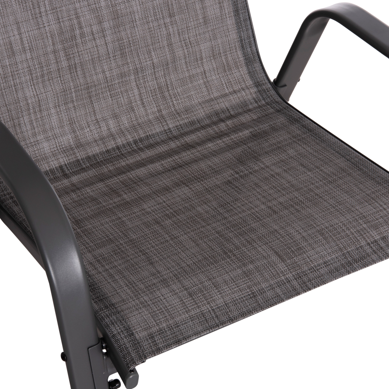 ΠΟΛΥΘΡΟΝΑ ΕΞ.ΧΩΡΟΥ LEON HM5000.41 ΜΕΤΑΛΛΙΚΗ ΓΚΡΙ K/D- ΣΕΤ 4 ΤΜΧ-55x70x91Υεκ. - Image 8