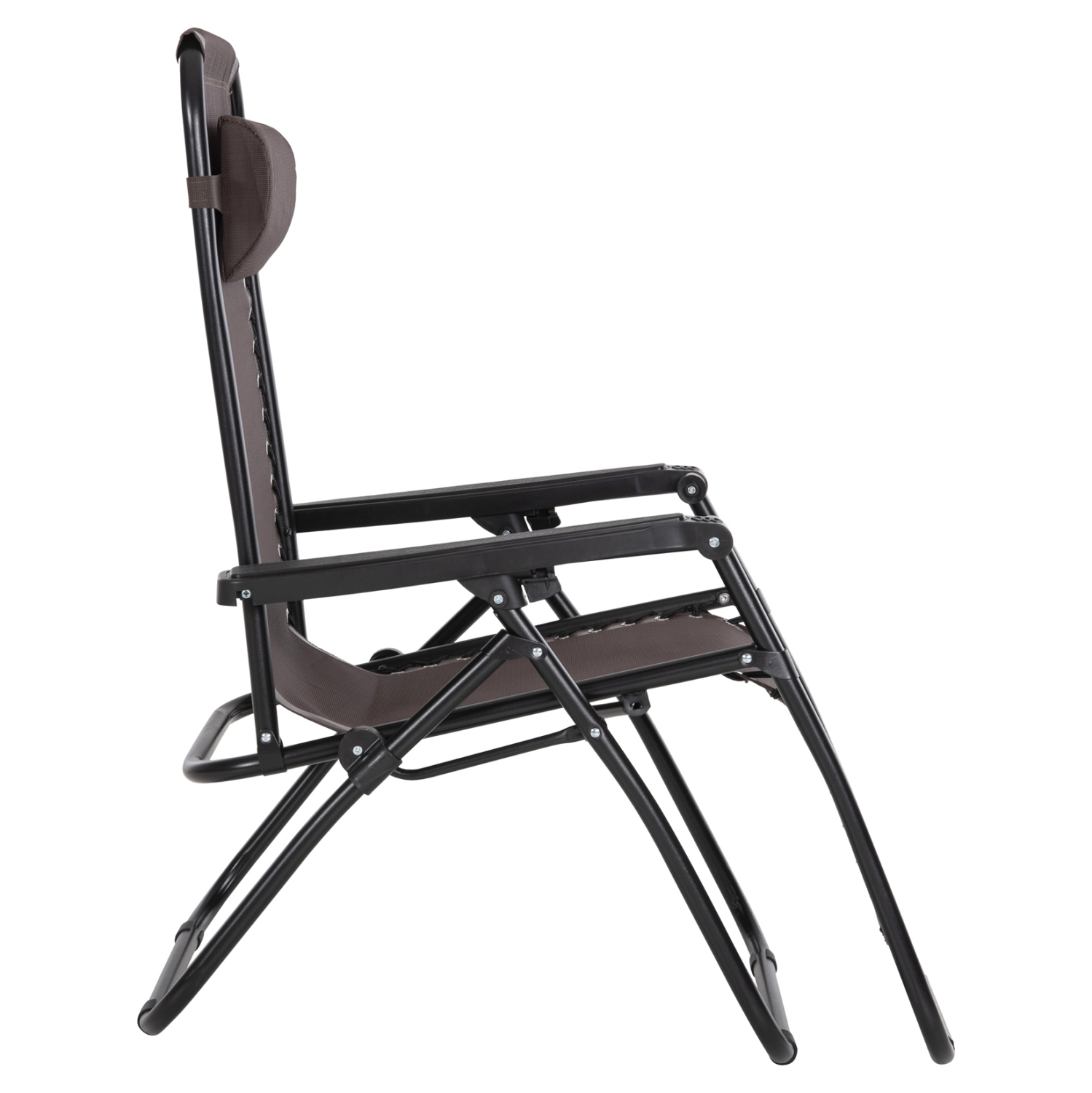 ΠΟΛΥΘΡΟΝΑ RELAX COMPANION HM5095.13 ΚΑΦΕ TEXTILENE-ΜΑΥΡΟ ΜΕΤΑΛΛΟ 67x145x110Υεκ. - Image 5