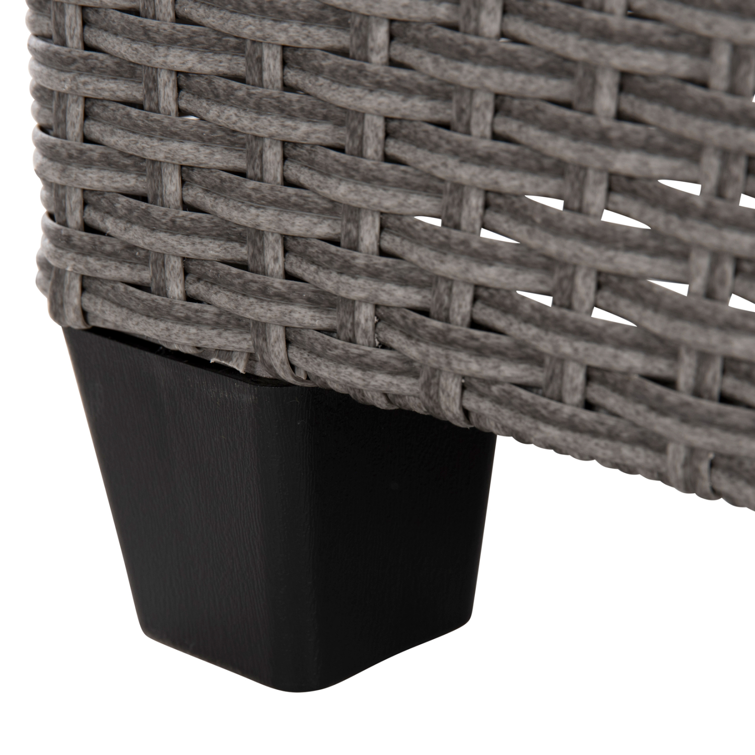 ΣΕΤ ΣΑΛΟΝΙ ΓΩΝΙΑ & ΤΡΑΠΕΖΙ CARSON HM6078.01 ΓΚΡΙ ΣΥΝΘ.RATTAN-ΜΑΞΙΛΑΡΙΑ - Image 9