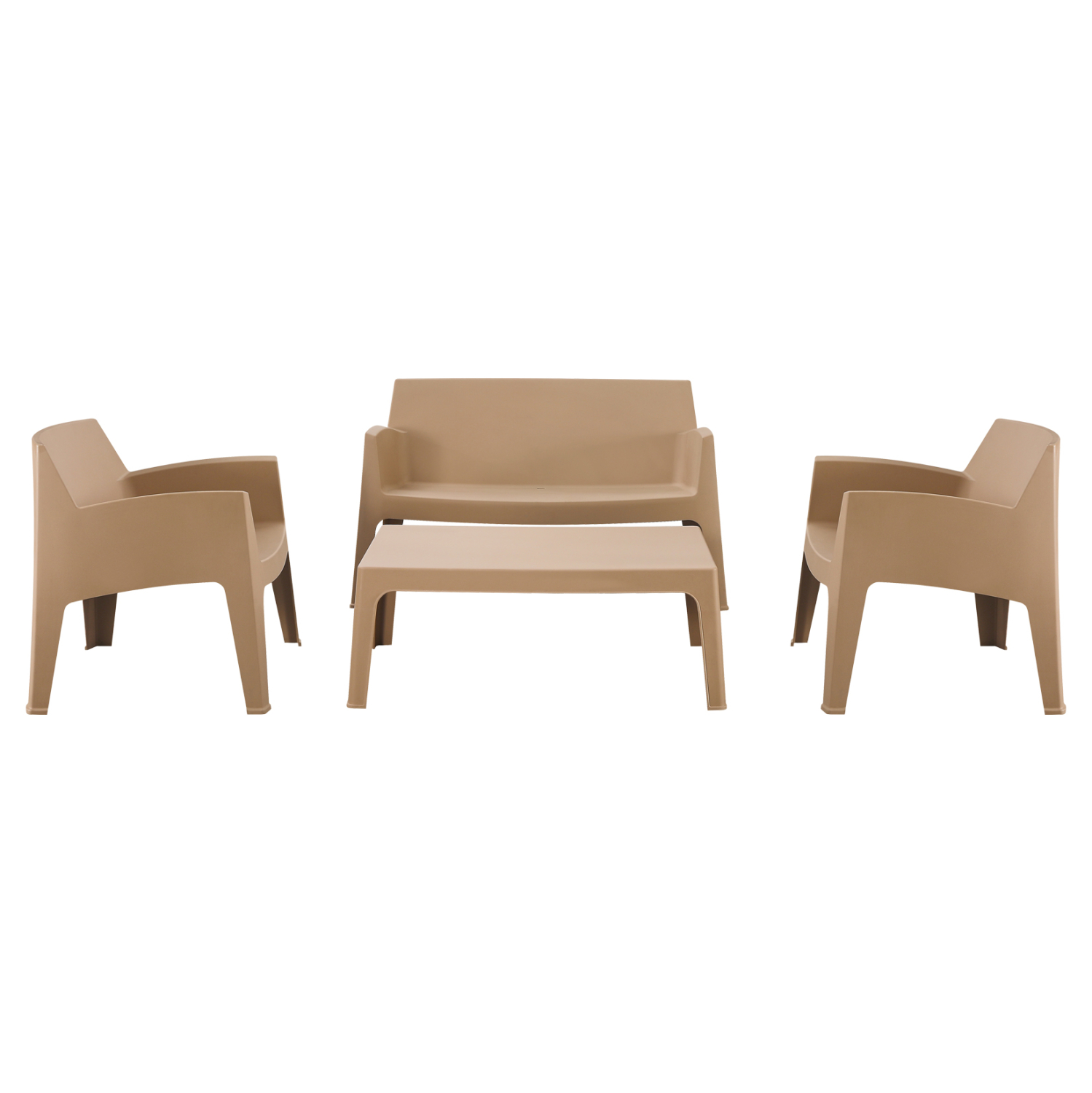 ΣΕΤ ΣΑΛΟΝΙ ΕΞ.ΧΩΡΟΥ 4ΤΜΧ SLEEK HM21268.03 ΚΑΠΟΥΤΣΙΝΟ ΠΟΛΥΠΡΟΠΥΛΕΝΙΟ - Image 5