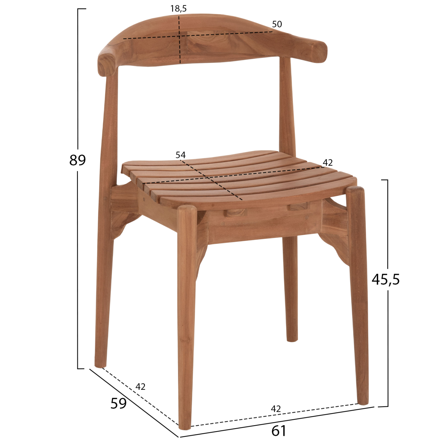 ΣΕΤ ΤΡΑΠΕΖΑΡΙΑΣ DONNY HM21292 ΤΡΑΠΕΖΙ ΕΠΕΚΤΕΙΝΟΜΕΝΟ & 6 ΠΟΛΥΘΡΟΝΕΣ--ΤΕΑΚ - Image 3