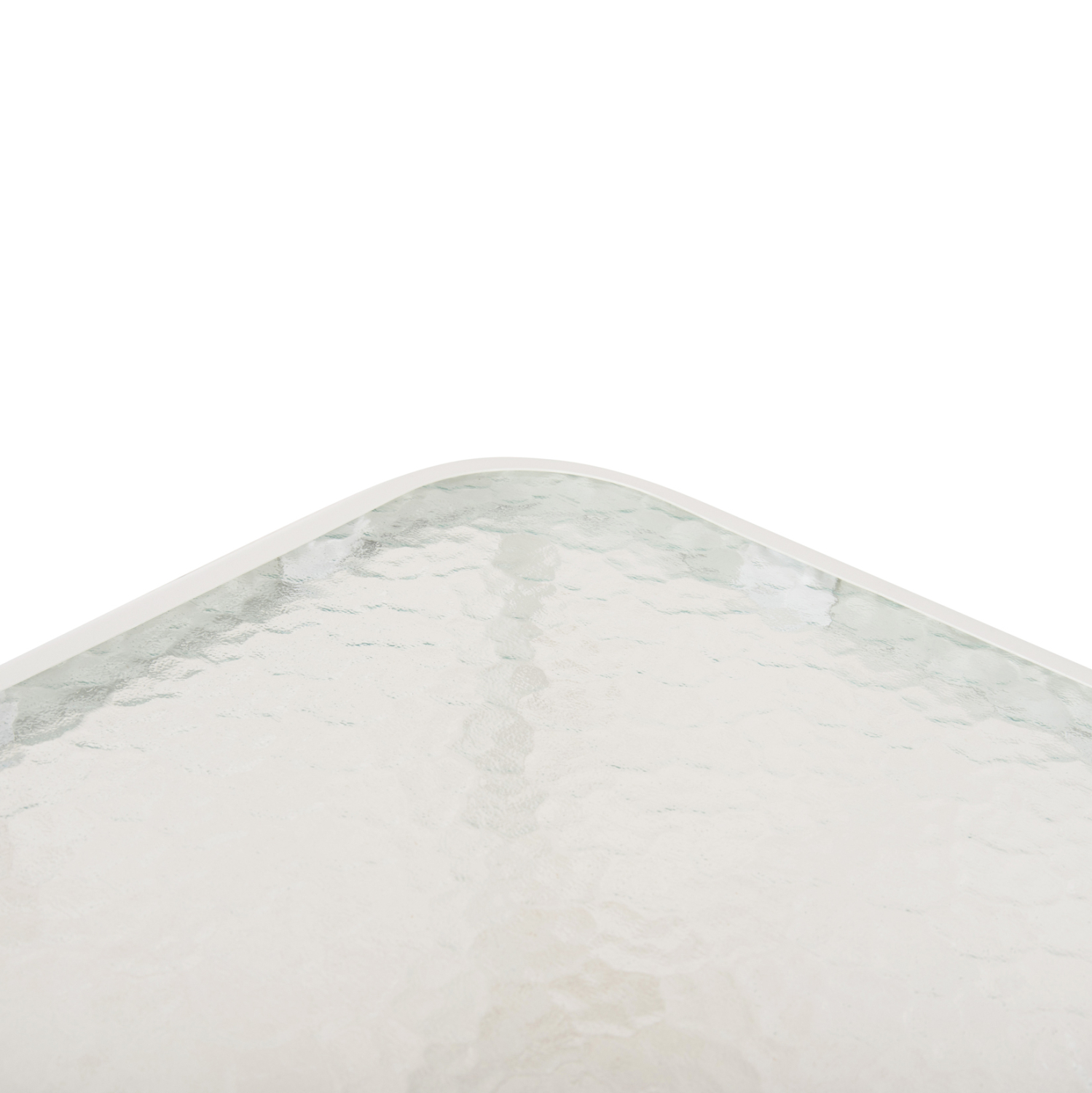 ΤΡΑΠΕΖΑΚΙ ΕΞ.ΧΩΡΟΥ ΤΕΤΡΑΓΩΝΟ DIDO HM5975.02 ΛΕΥΚΟ ΜΕΤΑΛΛΟ-ΓΥΑΛΙ 40x40x40Υεκ - Image 5