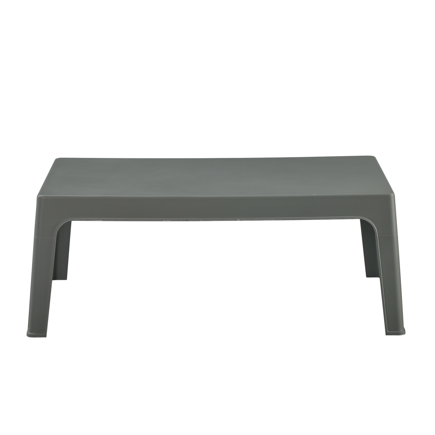 ΤΡΑΠΕΖΑΚΙ ΟΡΘΟΓΩΝΙΟ SLEEK HM6367.05 ΠΟΛΥΠΡΟΠΥΛΕΝΙΟ DARK OLIVE 105x64x40Υεκ. - Image 3