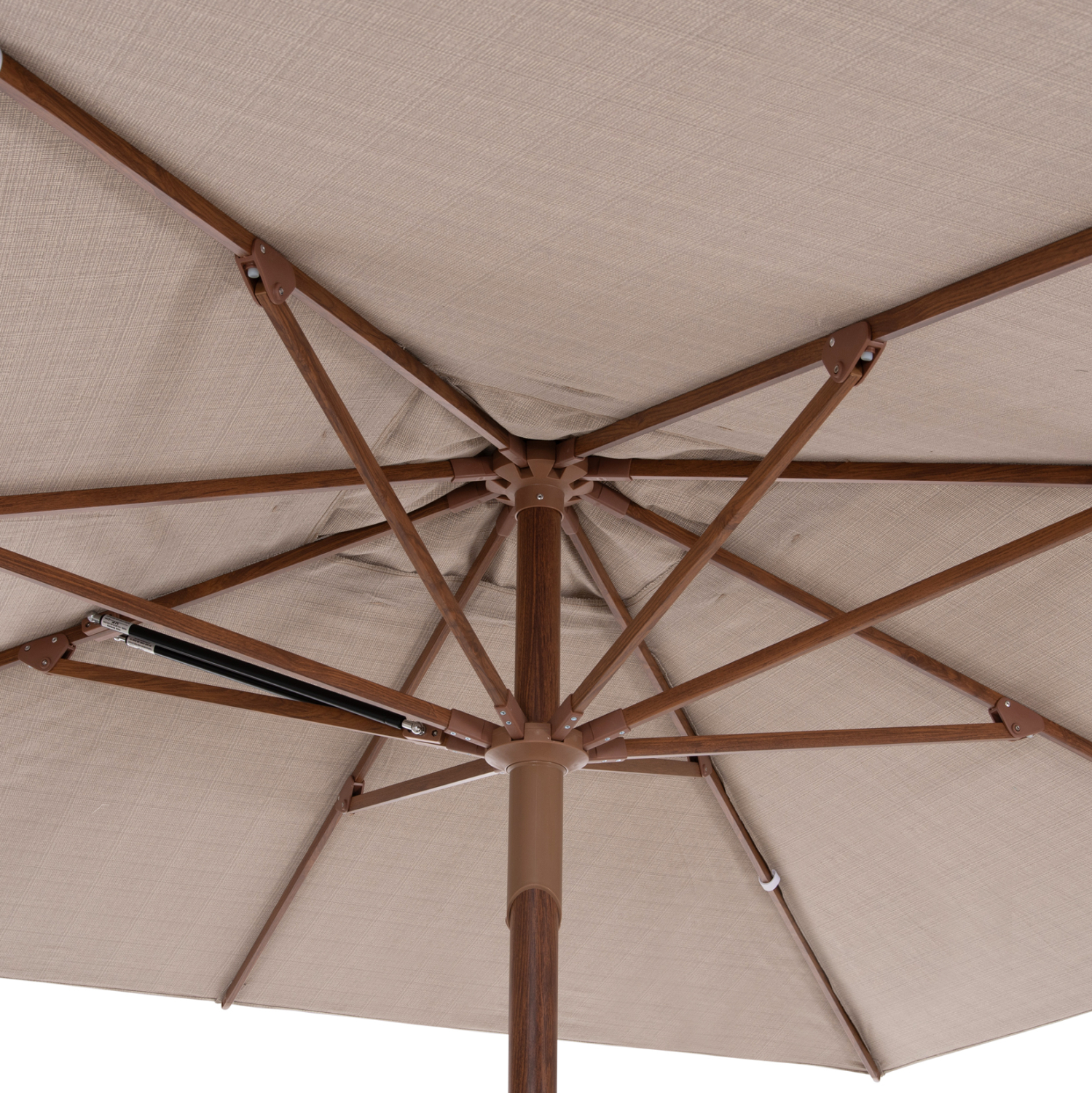 ΟΜΠΡΕΛΑ ΕΠΑΓΓΕΛΜΑΤΙΚΗ GLADELL 3X3m HM6604.02 ΜΠΕΖ ΠΑΝΙ-HEAT TRANSFER ΑΛΟΥΜΙΝΙΟ - Image 7