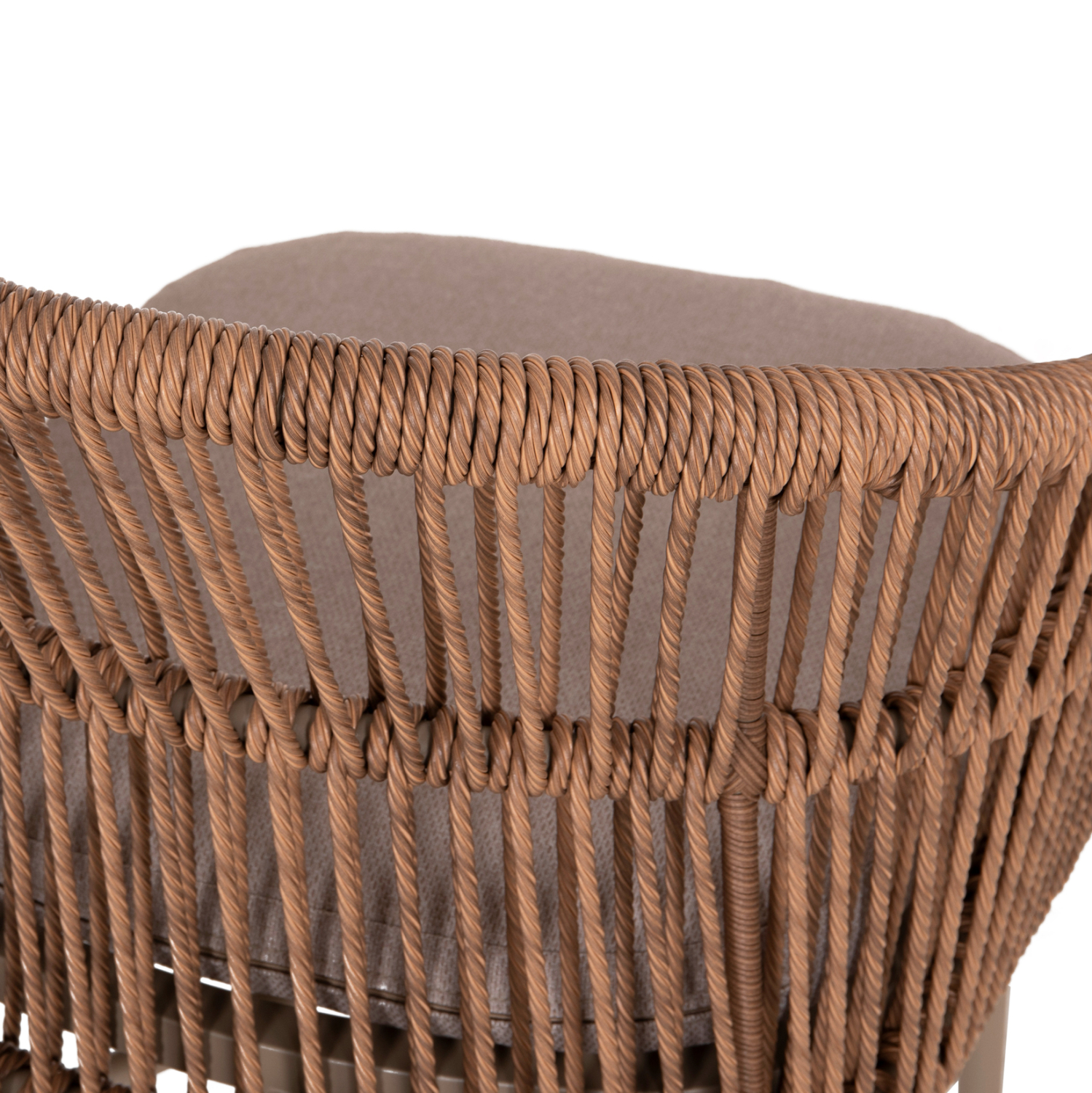 ΠΟΛΥΘΡΟΝΑ ΑΛΟΥΜΙΝΙΟΥ ORIN HM6265.03 ΚΑΠΟΥΤΣΙΝΟ- P.E.RATTAN ΣΕ ΦΥΣΙΚΟ 58x61x75Υεκ. - Image 10
