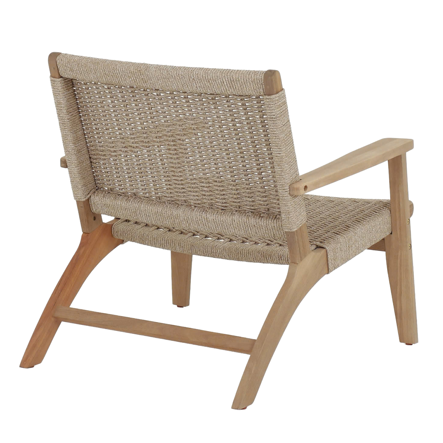 ΠΟΛΥΘΡΟΝΑ LOUNGE MONTER HM6241.01 ΞΥΛΟ ΑΚΑΚΙΑΣ ΦΥΣΙΚΟ-ΣΧΟΙΝΙ ΜΠΕΖ 63.5x60x69Υεκ - Image 4