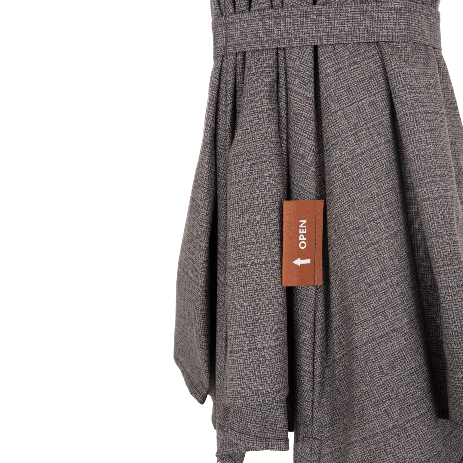 ΑΝΤΑΛΛΑΚΤΙΚΟ SPUN POLYESTER ΠΑΝΙ ΓΚΡΙ Φ300εκ. ΓΙΑ ΟΜΠΡΕΛΑ HM6603.01 (στρογγυλή) - Image 3