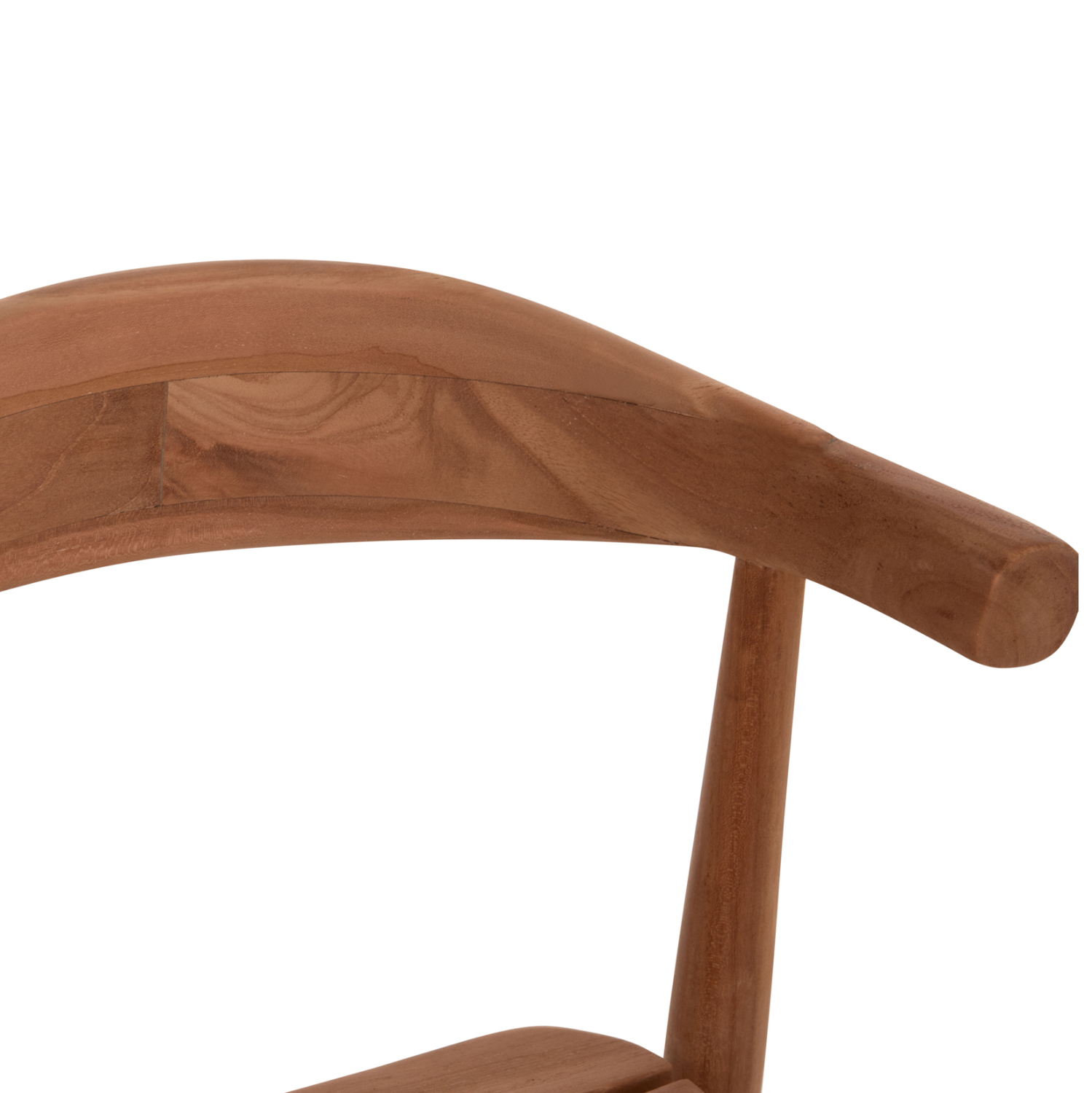 ΚΑΡΕΚΛΑ ΤΡΑΠΕΖΑΡΙΑΣ ΕΞ.ΧΩΡΟΥ DONNY HM6378 ΞΥΛΟ TEAK 52x54x74Υεκ. - Image 7