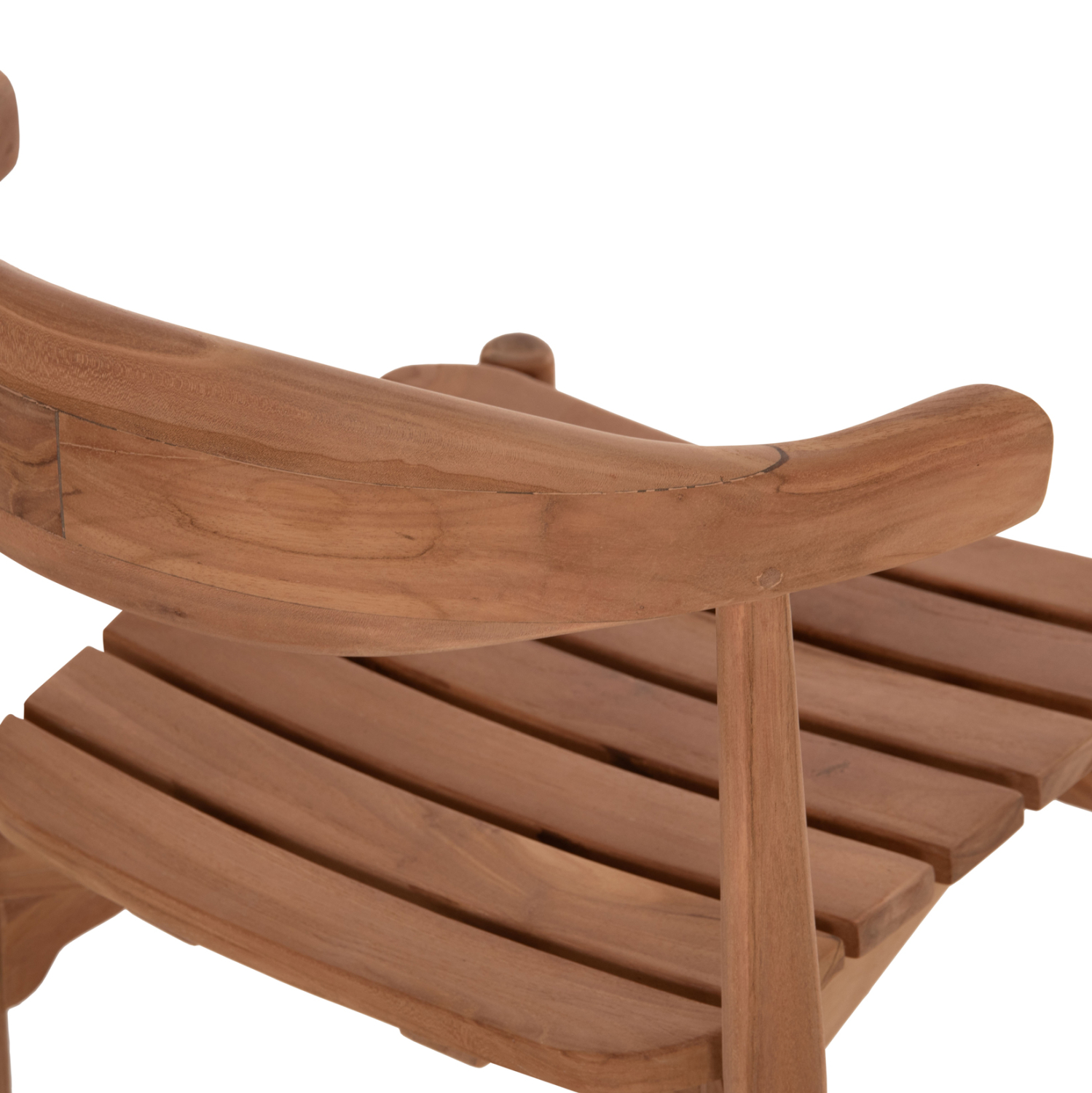 ΚΑΡΕΚΛΑ ΤΡΑΠΕΖΑΡΙΑΣ ΕΞ.ΧΩΡΟΥ DONNY HM6378 ΞΥΛΟ TEAK 52x54x74Υεκ. - Image 10