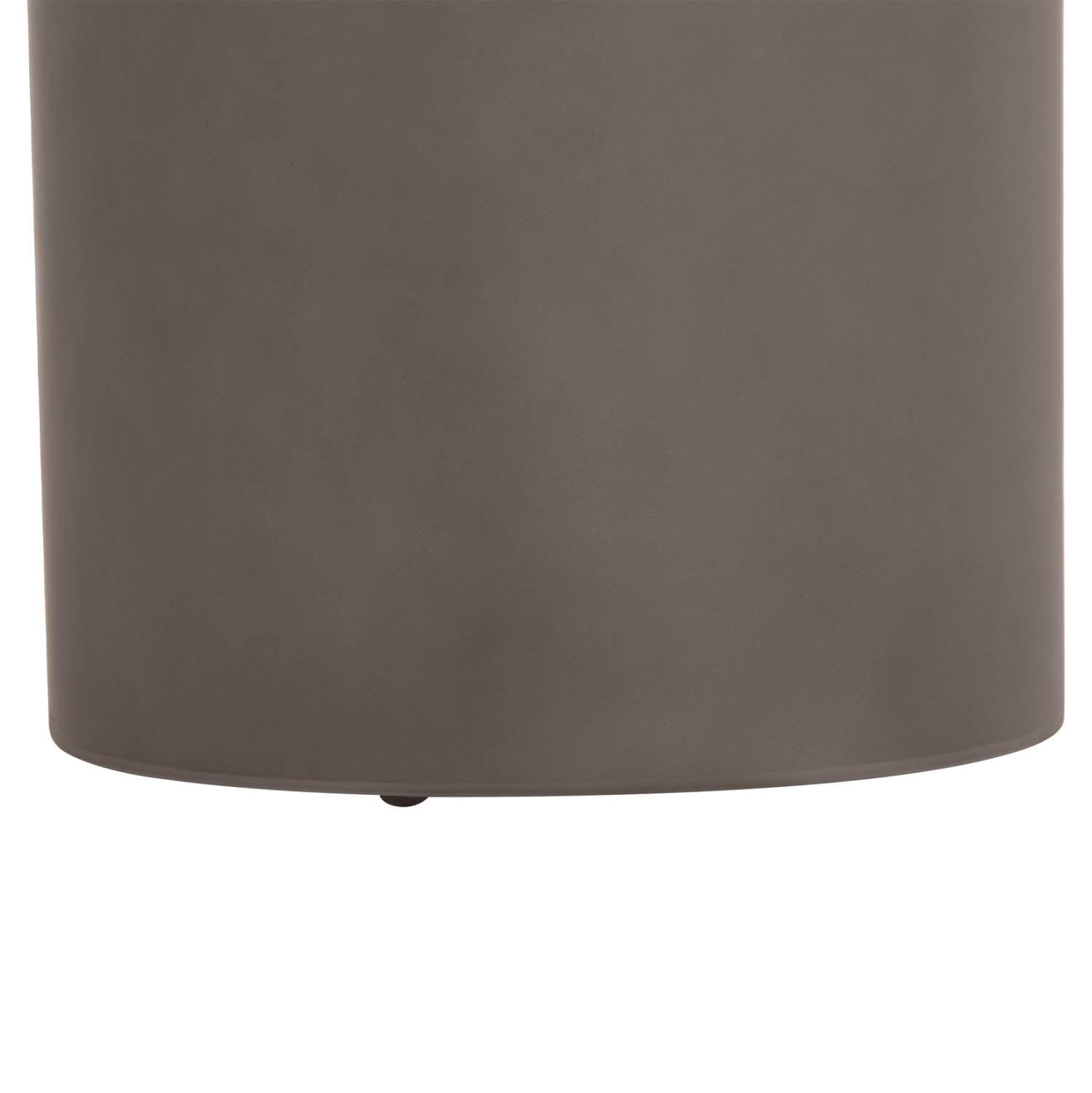 ΤΡΑΠΕΖΙ ΒΟΗΘΗΤΙΚΟ FIBER CEMENT ΣΤΡΟΓΓΥΛΟ KYOKO HM6592.01 ΓΚΡΙ Φ40x43Υεκ. - Image 6