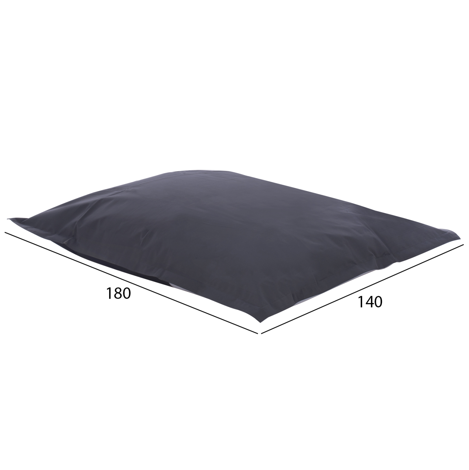 ΠΟΥΦ/ΜΑΞΙΛΑΡΑ ΘΑΛΑΣΣΗΣ ANSHU HM5808.02 ΓΚΡΙ ΜΕ UV PROTECTION 140x180 εκ. - Image 2