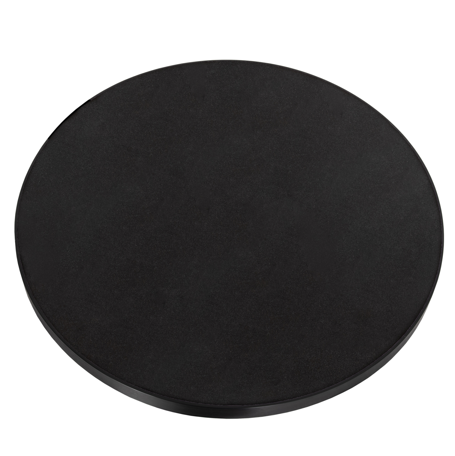 ΕΠΙΦΑΝΕΙΑ ΤΡΑΠΕΖΙΟΥ SINTERED STONE HM6653.01 ΜΑΥΡΗ ΜΕ ΠΛΑΙΣΙΟ ALU ΜΑΥΡΟ Φ70εκ. - Image 3