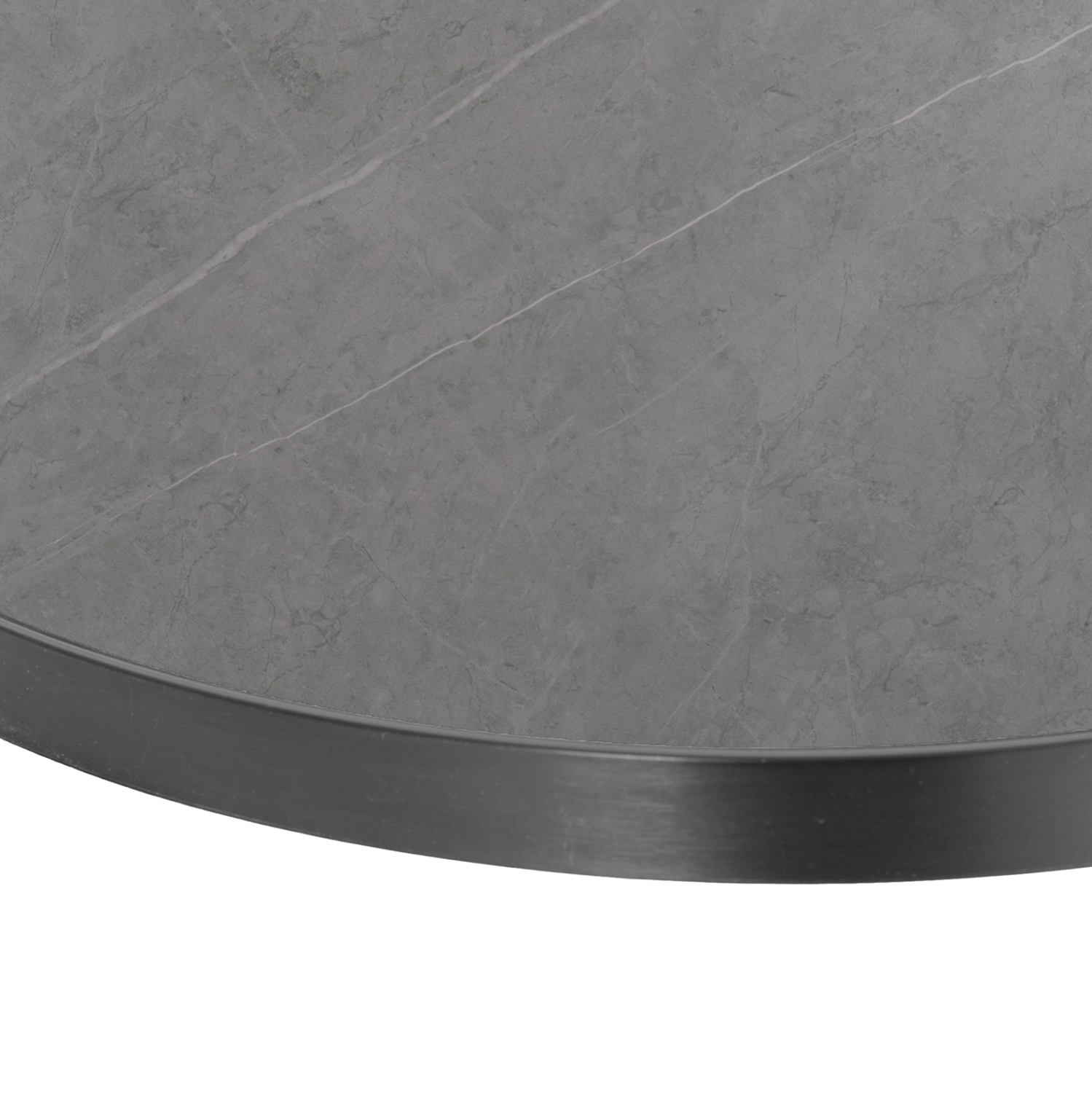 ΕΠΙΦΑΝΕΙΑ ΤΡΑΠΕΖΙΟΥ SINTERED STONE HM6653.05 GREY MARBLE--ΠΛΑΙΣΙΟ ALU ΓΚΡΙ Φ70εκ. - Image 7