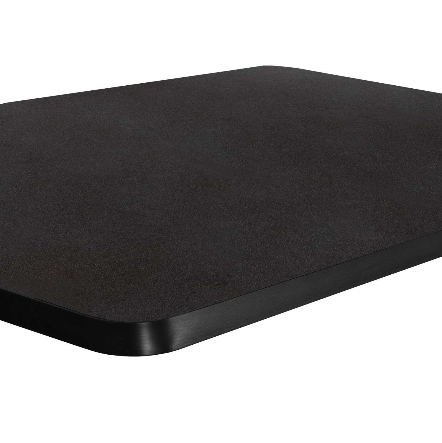 ΕΠΙΦΑΝΕΙΑ ΤΡΑΠΕΖΙΟΥ SINTERED STONE HM6656.01 ΜΑΥΡΗ ΜΕ ΠΛΑΙΣΙΟ ALU ΜΑΥΡΟ 120x80εκ. - Image 3