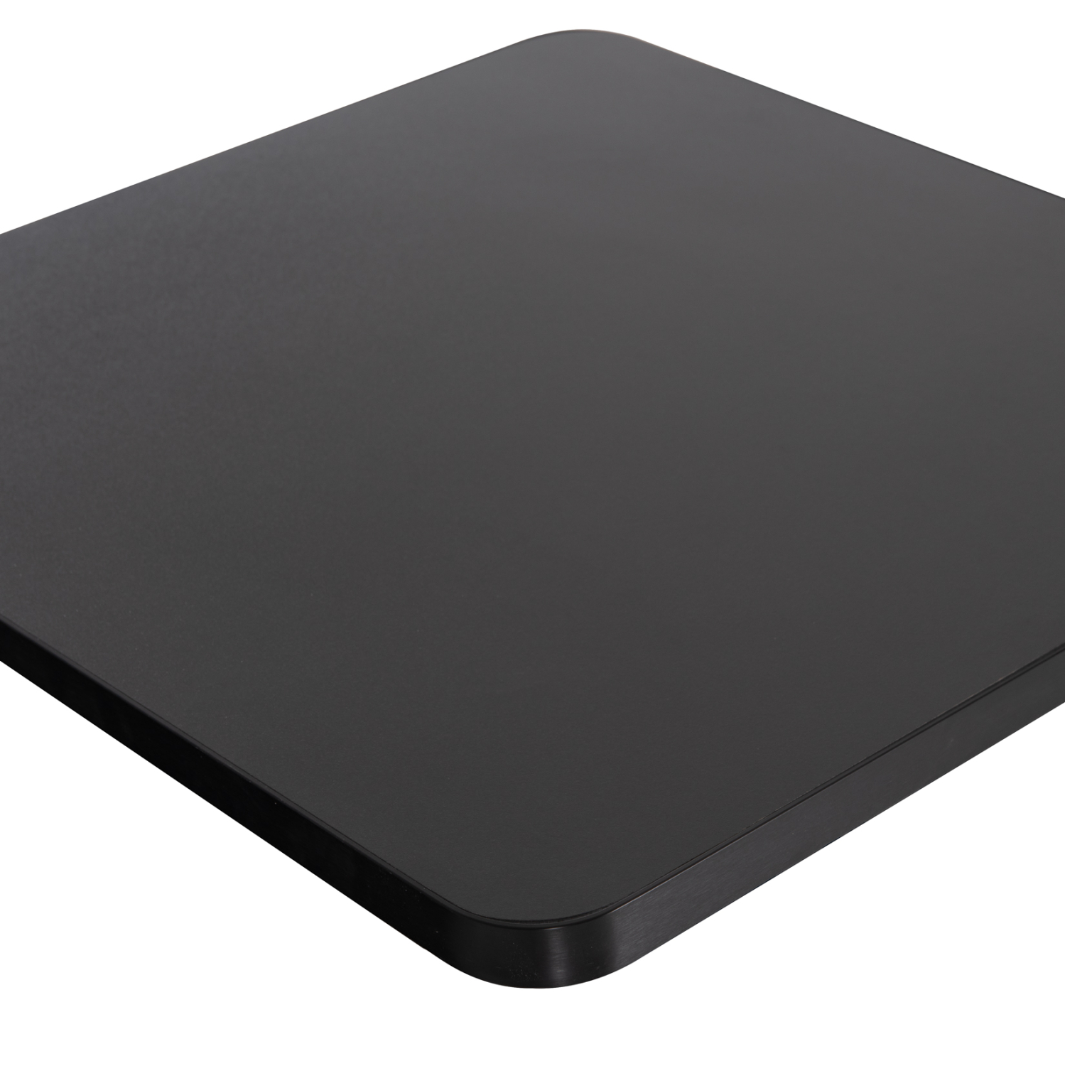 ΕΠΙΦΑΝΕΙΑ ΤΡΑΠΕΖΙΟΥ SINTERED STONE ΤΕΤΡΑΓΩΝΗ HM6655.01 ΜΑΥΡΗ ΜΕ ΠΛΑΙΣΙΟ ALU ΜΑΥΡΟ 80x80εκ. - Image 3