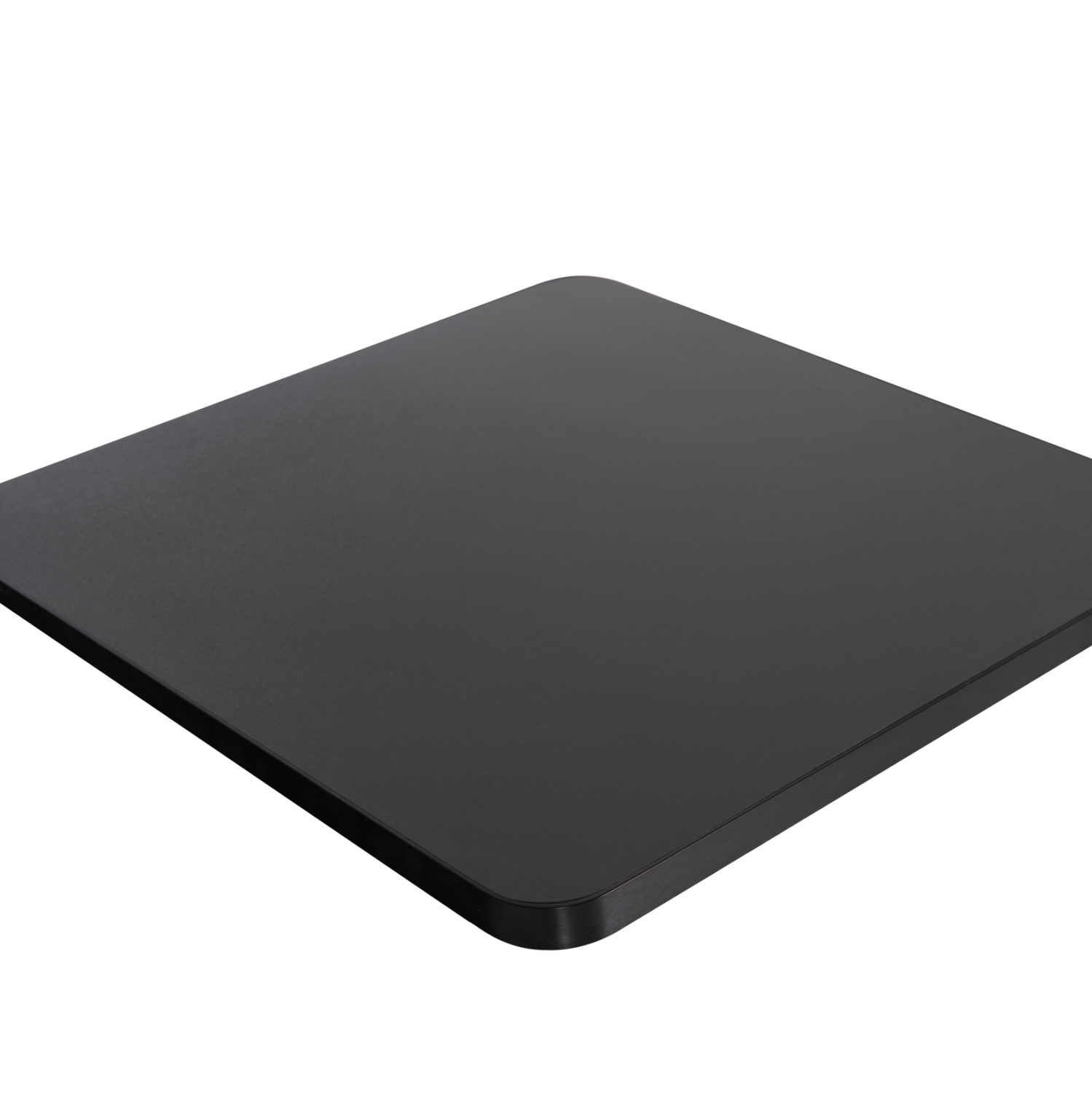 ΕΠΙΦΑΝΕΙΑ ΤΡΑΠΕΖΙΟΥ SINTERED STONE ΤΕΤΡΑΓΩΝΗ HM6654.01 ΜΑΥΡΗ ΜΕ ΠΛΑΙΣΙΟ ALU ΜΑΥΡΟ 70x70εκ. - Image 3