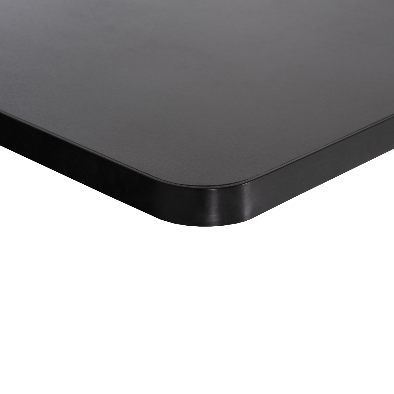 ΕΠΙΦΑΝΕΙΑ ΤΡΑΠΕΖΙΟΥ SINTERED STONE ΤΕΤΡΑΓΩΝΗ HM6655.01 ΜΑΥΡΗ ΜΕ ΠΛΑΙΣΙΟ ALU ΜΑΥΡΟ 80x80εκ. - Image 4