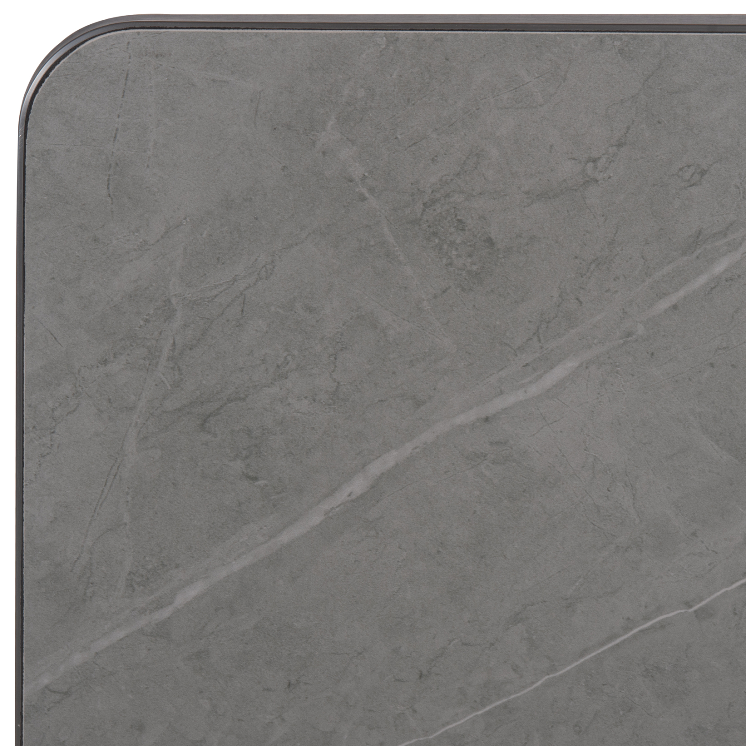 ΕΠΙΦΑΝΕΙΑ ΤΡΑΠΕΖΙΟΥ SINTERED STONE HM6655.05 GREY MARBLE--ΠΛΑΙΣΙΟ ALU ΓΚΡΙ 80x80εκ. - Image 5