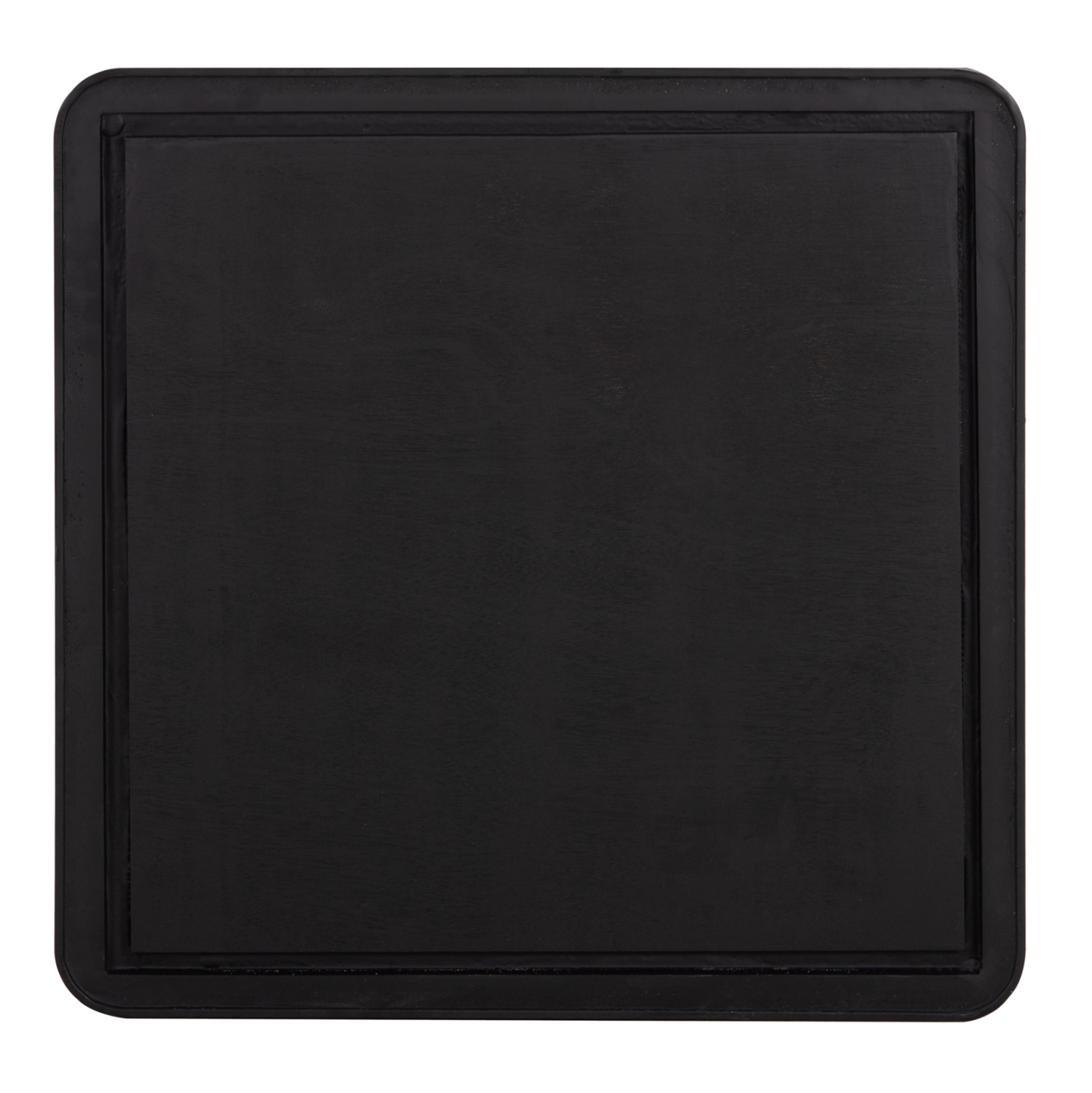 ΕΠΙΦΑΝΕΙΑ ΤΡΑΠΕΖΙΟΥ SINTERED STONE ΤΕΤΡΑΓΩΝΗ HM6655.01 ΜΑΥΡΗ ΜΕ ΠΛΑΙΣΙΟ ALU ΜΑΥΡΟ 80x80εκ. - Image 6