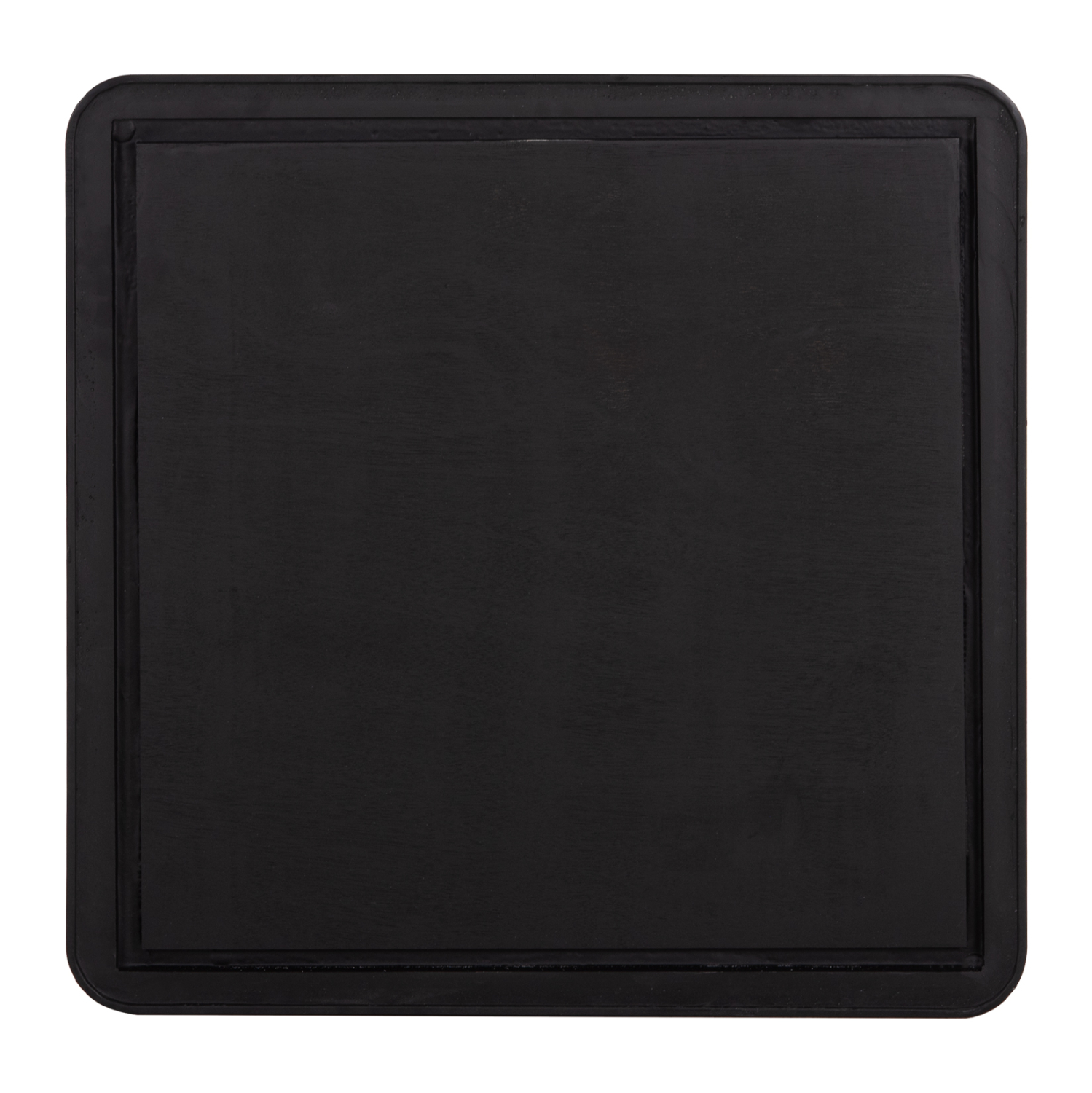 ΕΠΙΦΑΝΕΙΑ ΤΡΑΠΕΖΙΟΥ SINTERED STONE ΤΕΤΡΑΓΩΝΗ HM6654.01 ΜΑΥΡΗ ΜΕ ΠΛΑΙΣΙΟ ALU ΜΑΥΡΟ 70x70εκ. - Image 6